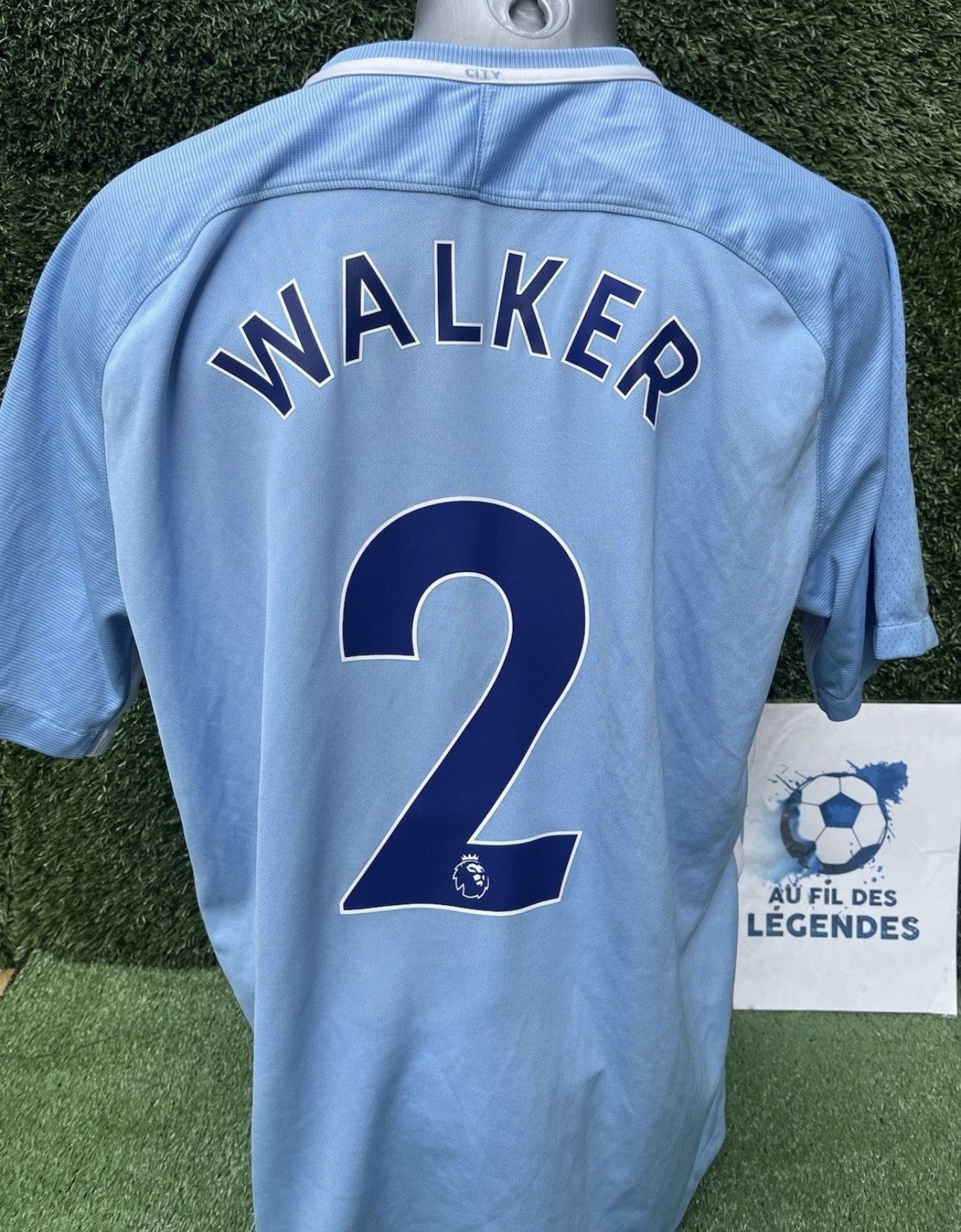 Nike Manchester city walker jersey Size US XL / EU 56 / 4 - 1 Thumbnail