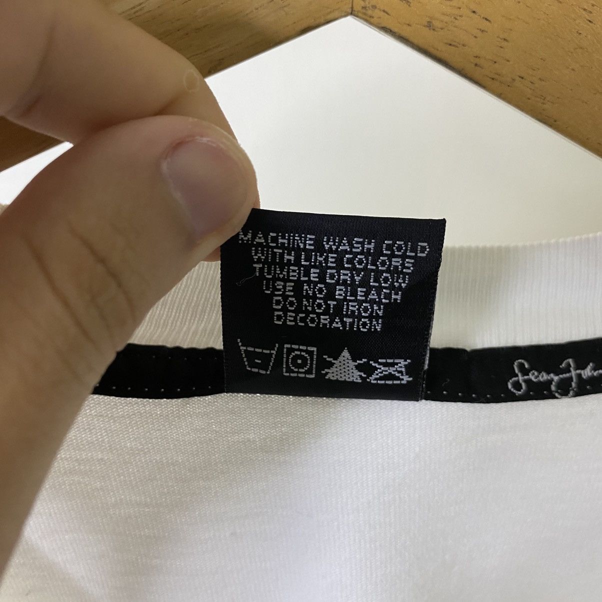 Sean John Vintage Y2K Sean John Burberry Nova Check Style Spell Out T Size US XL / EU 56 / 4 - 5 Thumbnail