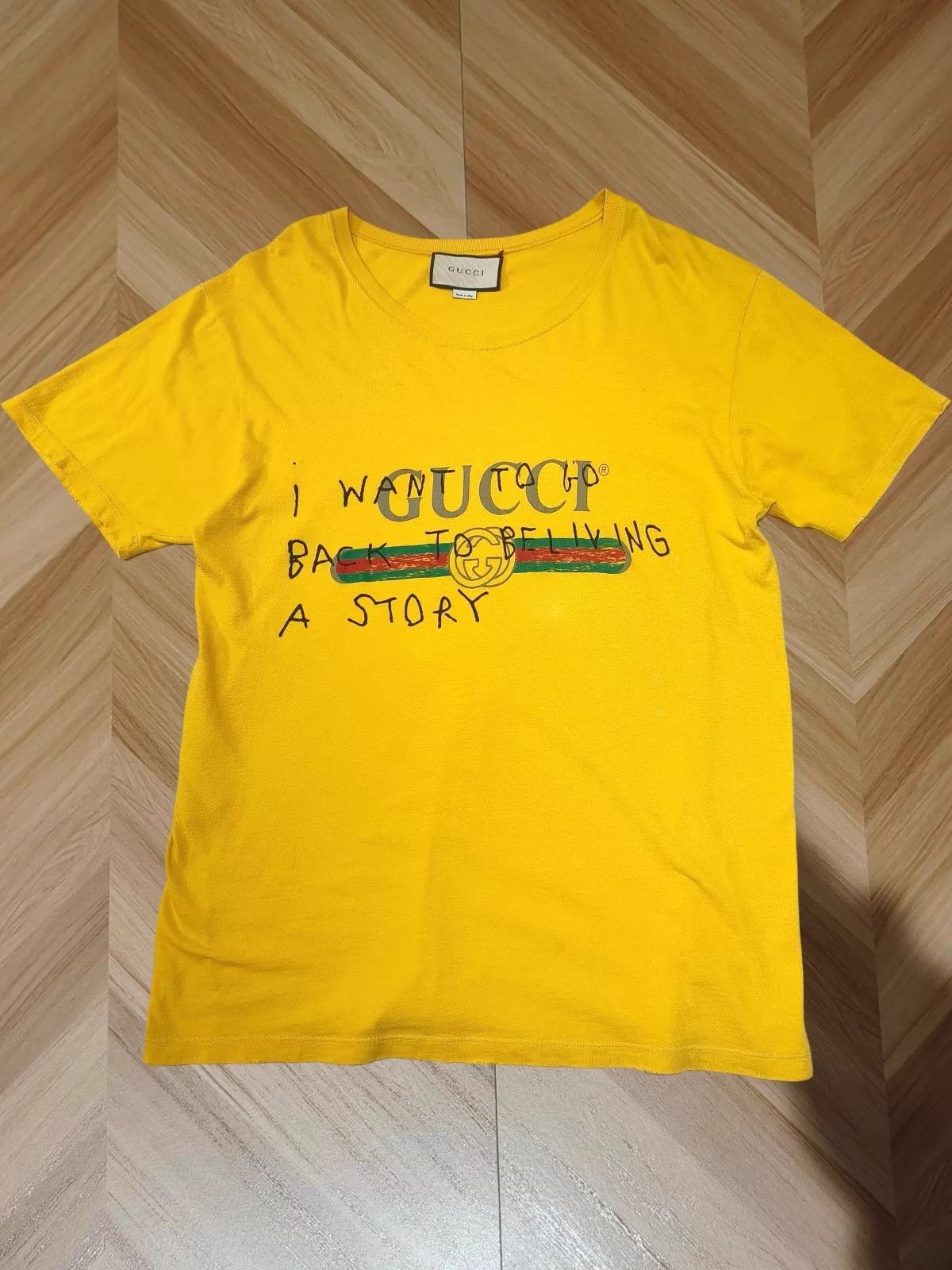 Gucci GUCCI Belted Short Sleeve L Size L / US 10 / IT 46 - 1 Thumbnail