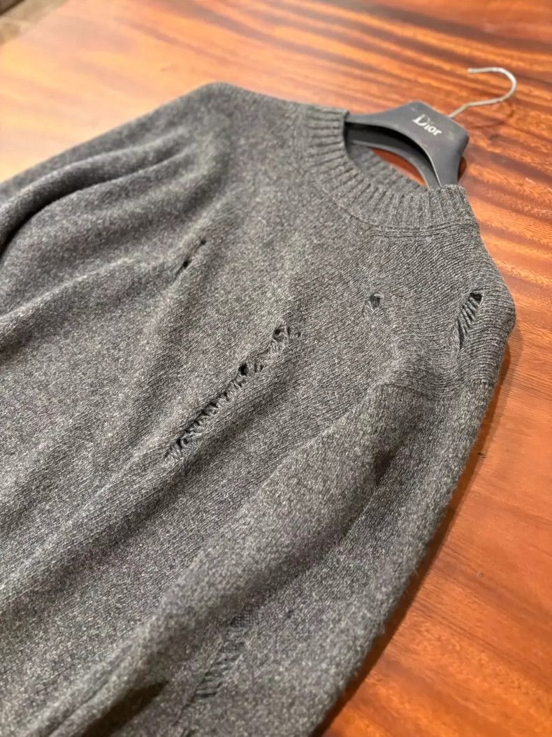 Loro Piana LORO PIANA Long round neck sweater Size M / US 6-8 / IT 42-44 - 7 Thumbnail