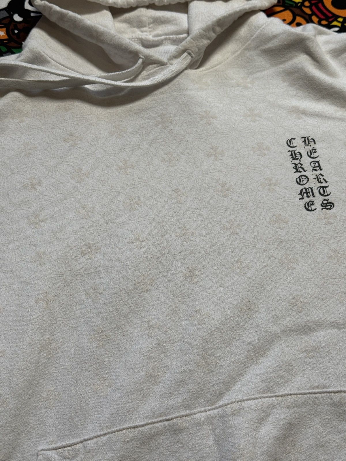 Chrome Hearts Chrome Hearts White Monogram Pullover Hoodie Size US XL / EU 56 / 4 - 7 Thumbnail
