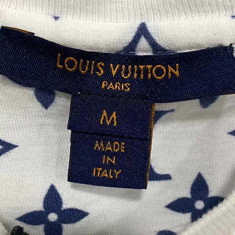 Louis Vuitton Louis Vuitton Chain full print short sleeve Size US M / EU 48-50 / 2 - 5 Thumbnail