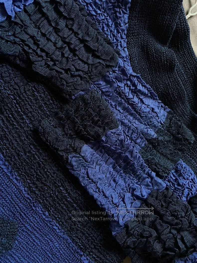 Issey Miyake Issey Miyake Irregular Cut Pleated Silk Set Asymmetrical C Size M / US 6-8 / IT 42-44 - 8 Thumbnail