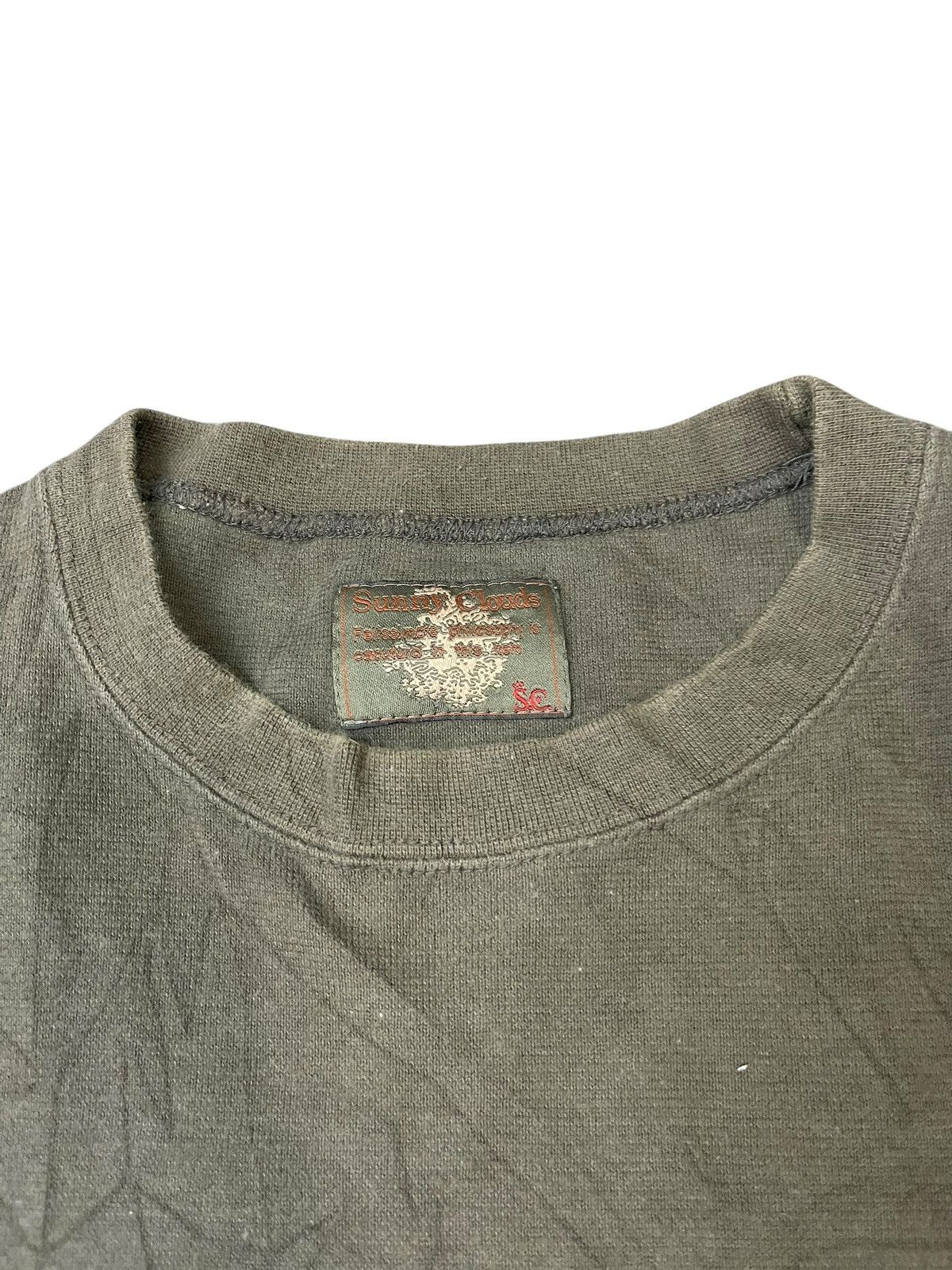 Japanese Brand Vintage Sunny Cloud Long Sleeve Tshirt Size US L / EU 52-54 / 3 - 3 Thumbnail