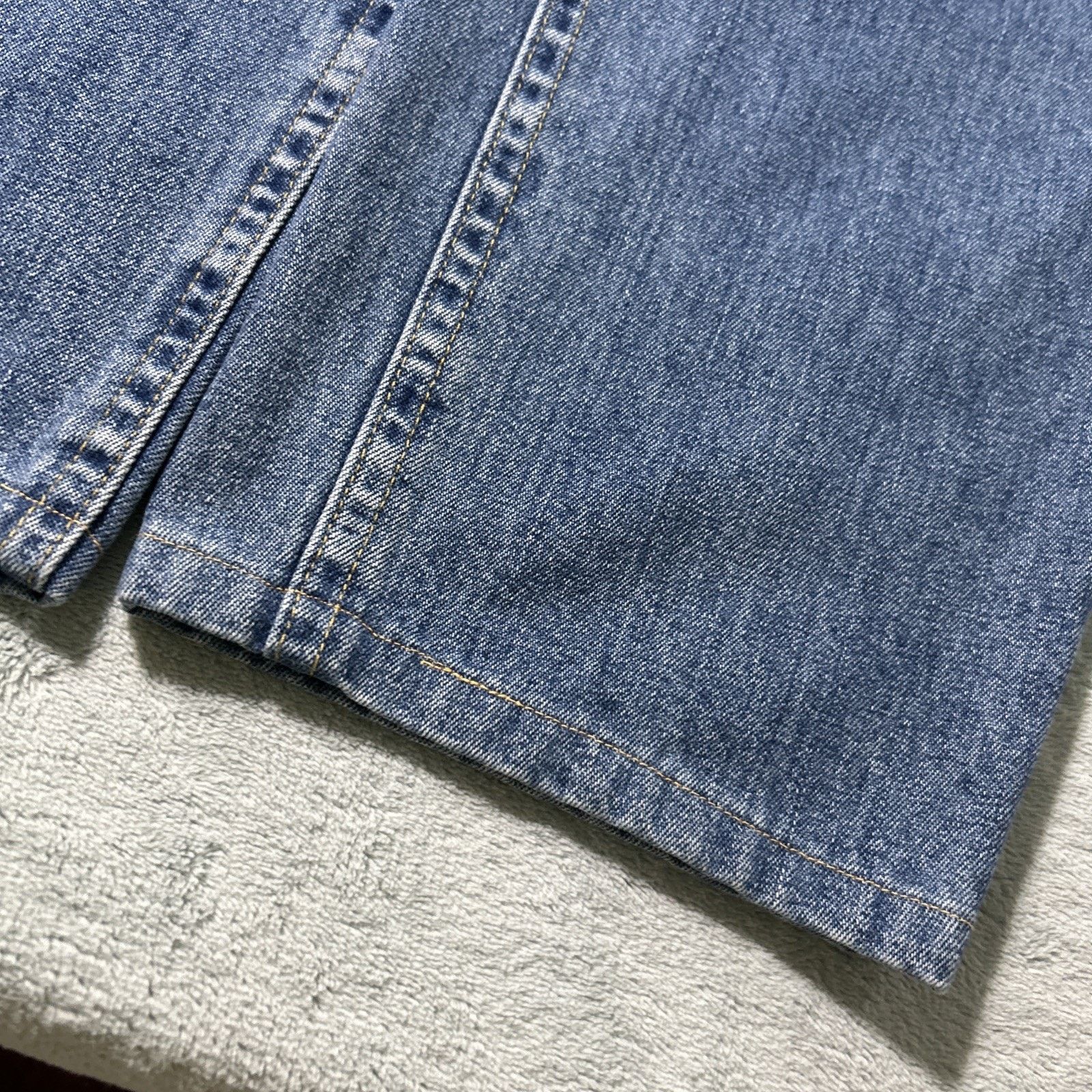 L.L. Bean LL Bean Relaxed Straight Jeans Women 16 34x27 Hamilton Loose Size 38" / US 16 / IT 52 - 9 Thumbnail
