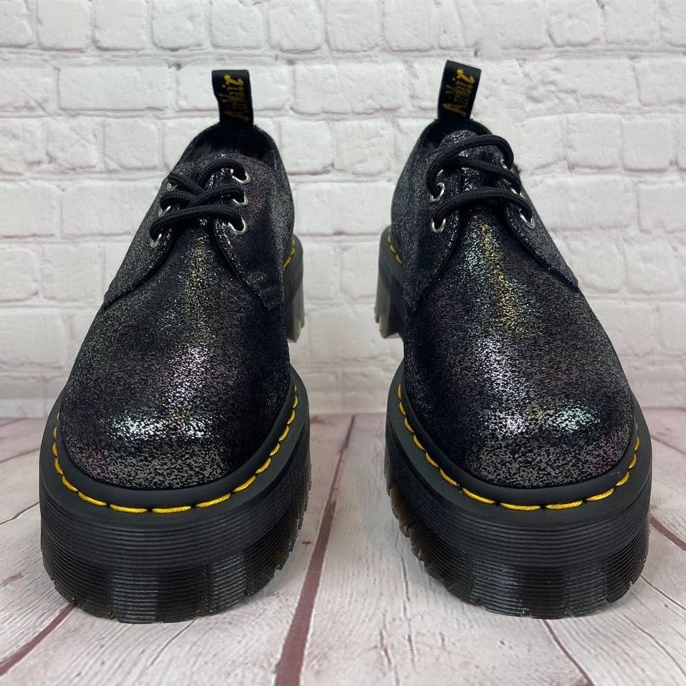 Dr. Martens Dr.Martens Women’s 1461 Quad Faux Fur Lined Platform Shoes Size US 7 / IT 37 - 6 Thumbnail