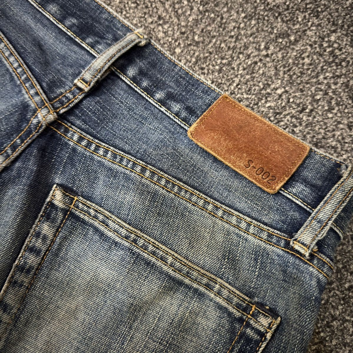 Undercover × Uniqlo 🔥🇯🇵 Vintage 90s S002 Uniqlo Dirty Distressed Jeans Denim Size US 31 - 7 Thumbnail