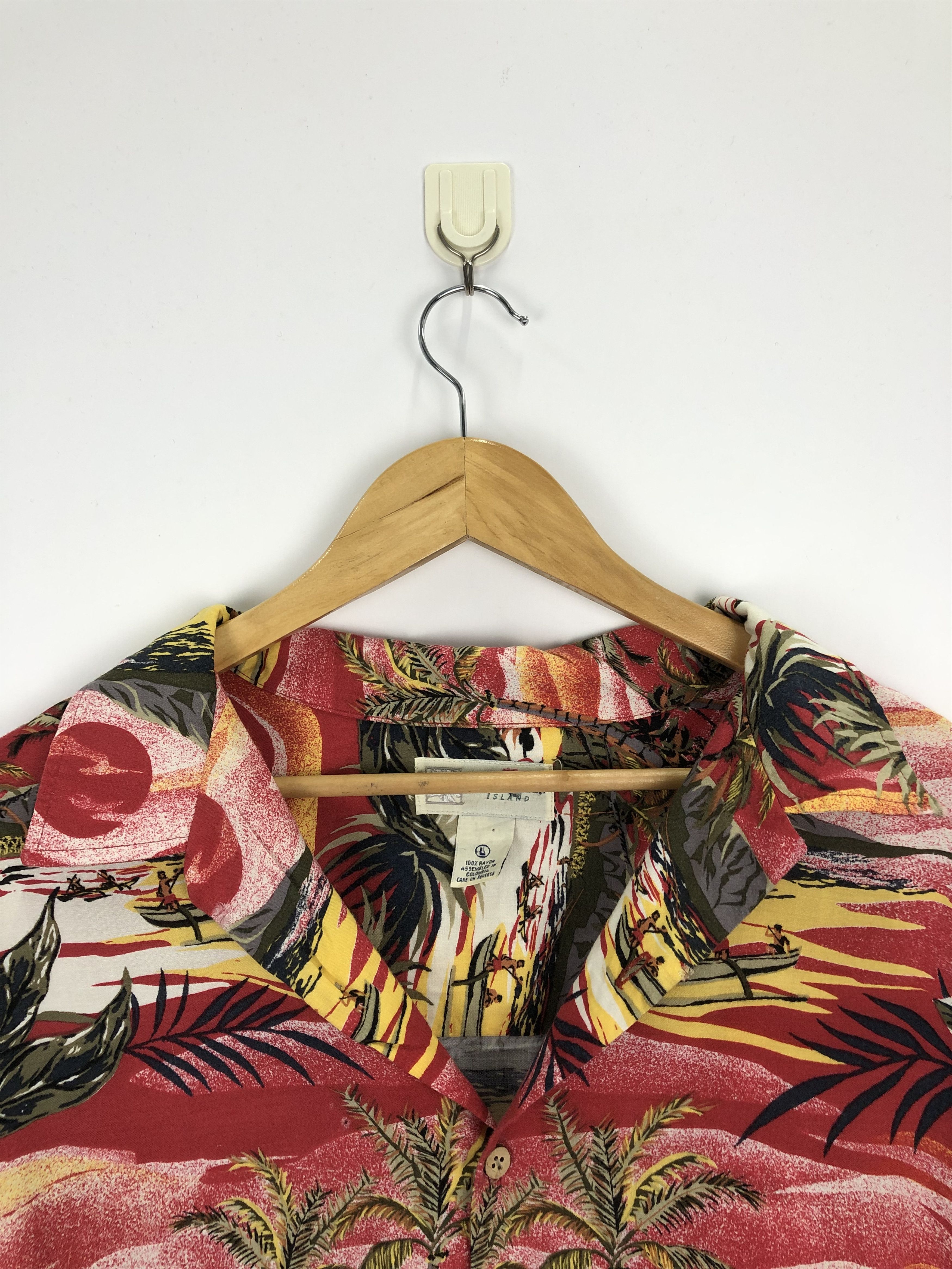 Vintage Vintage Hawaiian Natural Floral Motive TA0009 Size US L / EU 52-54 / 3 - 7 Thumbnail