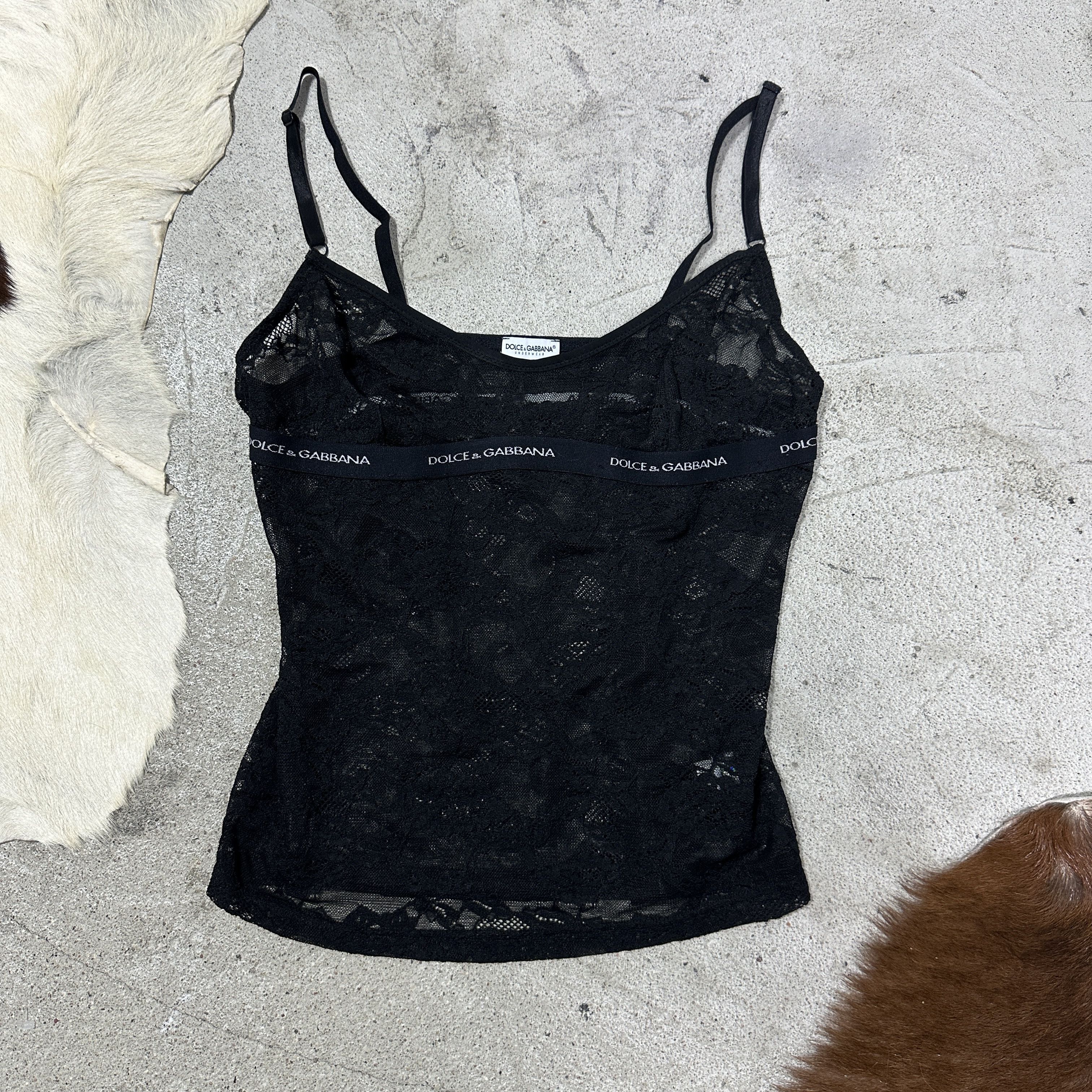 Dolce & Gabbana Vintage Avant Garde Lace Dolce & Gabbana Top 00s Size L / US 10 / IT 46 - 5 Thumbnail