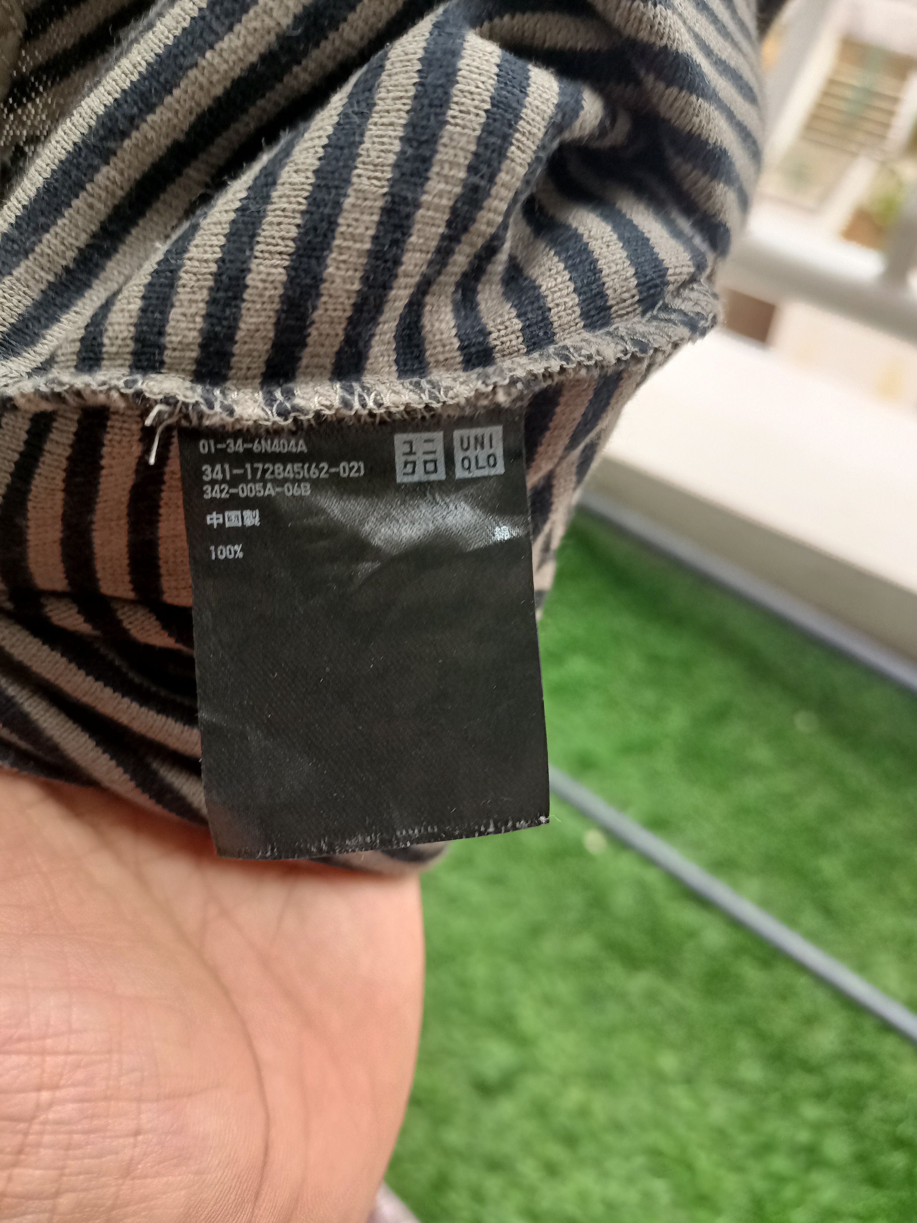 Christophe Lemaire Uniqlo and Lemaire pocket strip t-shirt Size US L / EU 52-54 / 3 - 8 Thumbnail