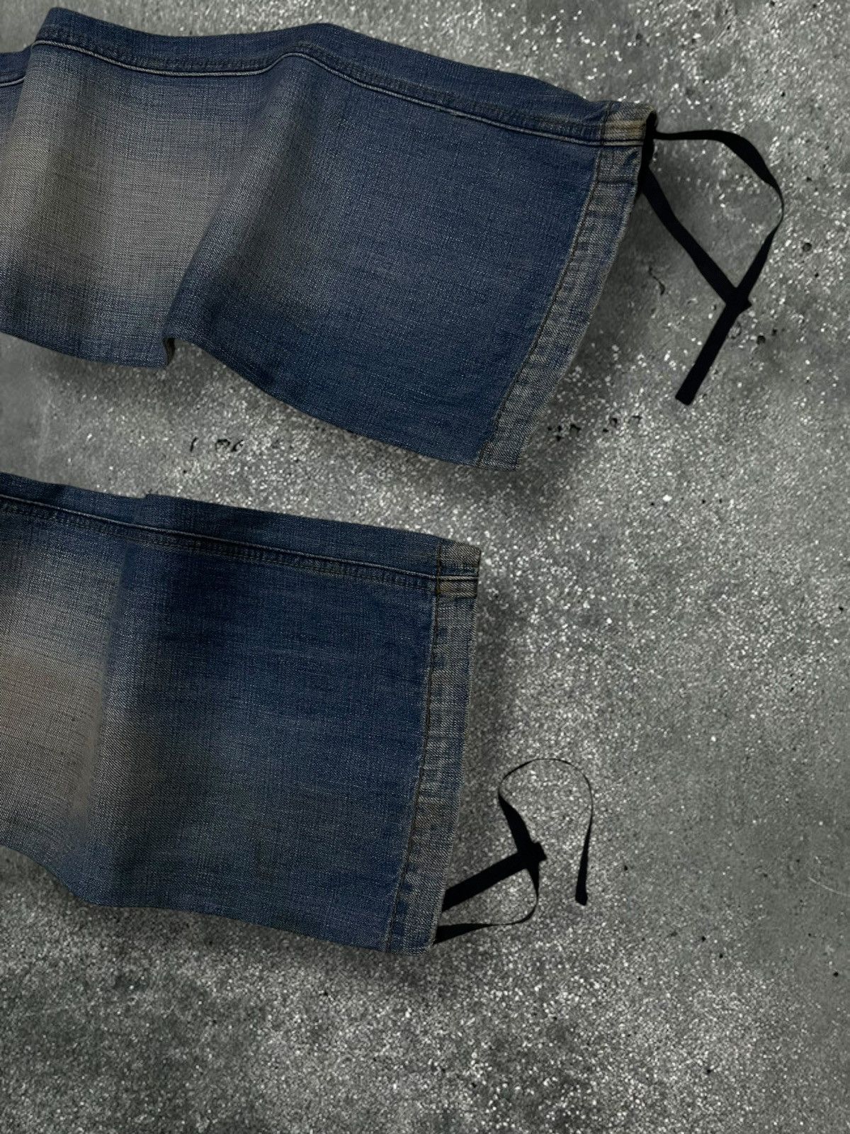 Le Grande Bleu (L.G.B.) Vintage 90s Designer Japan Lb-03 Love Power Soul Baggy Denim Size US 28 / EU 44 - 4 Thumbnail