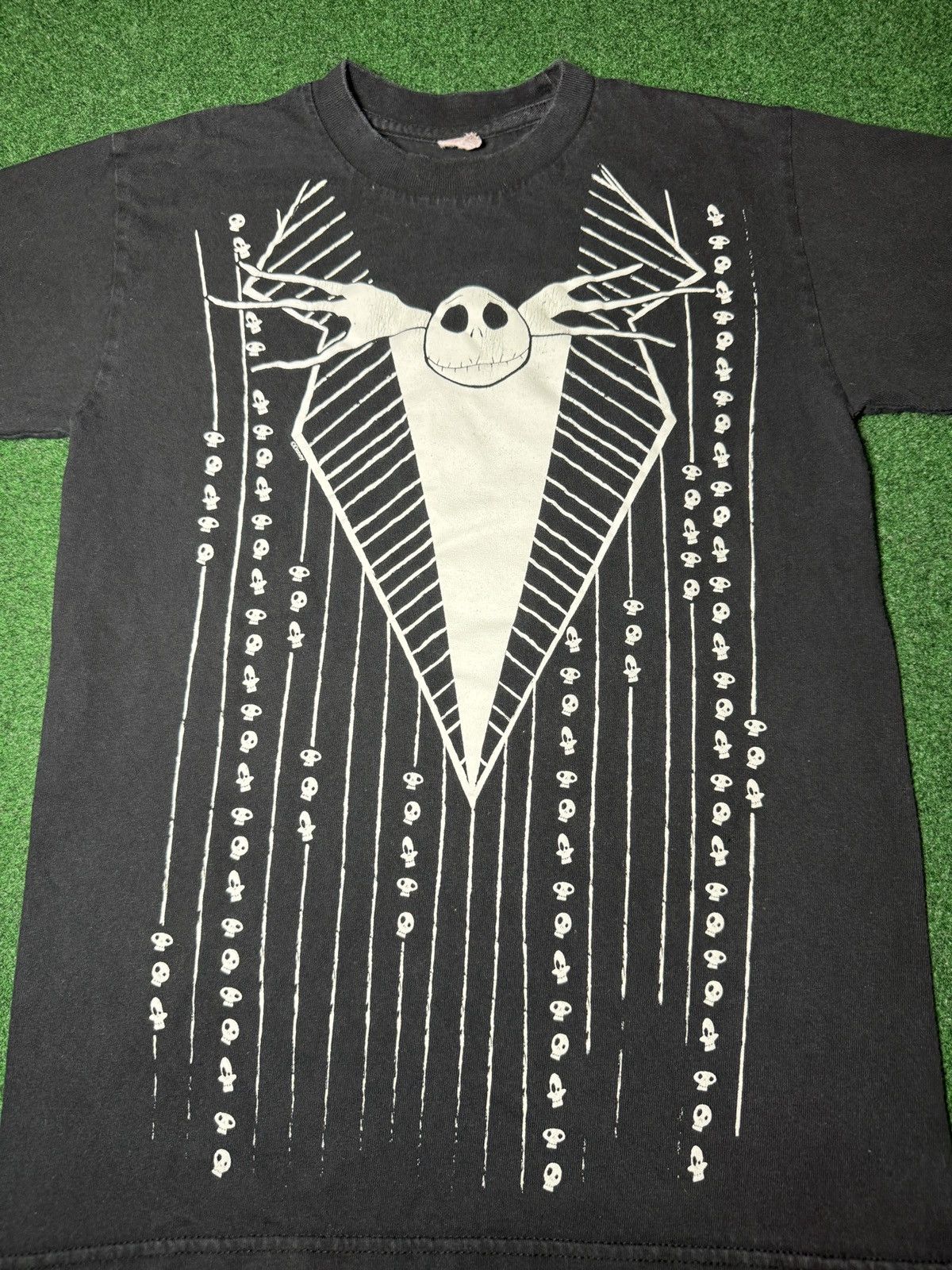 Disney Vtg Nightmare Before Christmas Jack Skellington XS T Shirt Size XS / US 0-2 / IT 36-38 - 2 Thumbnail