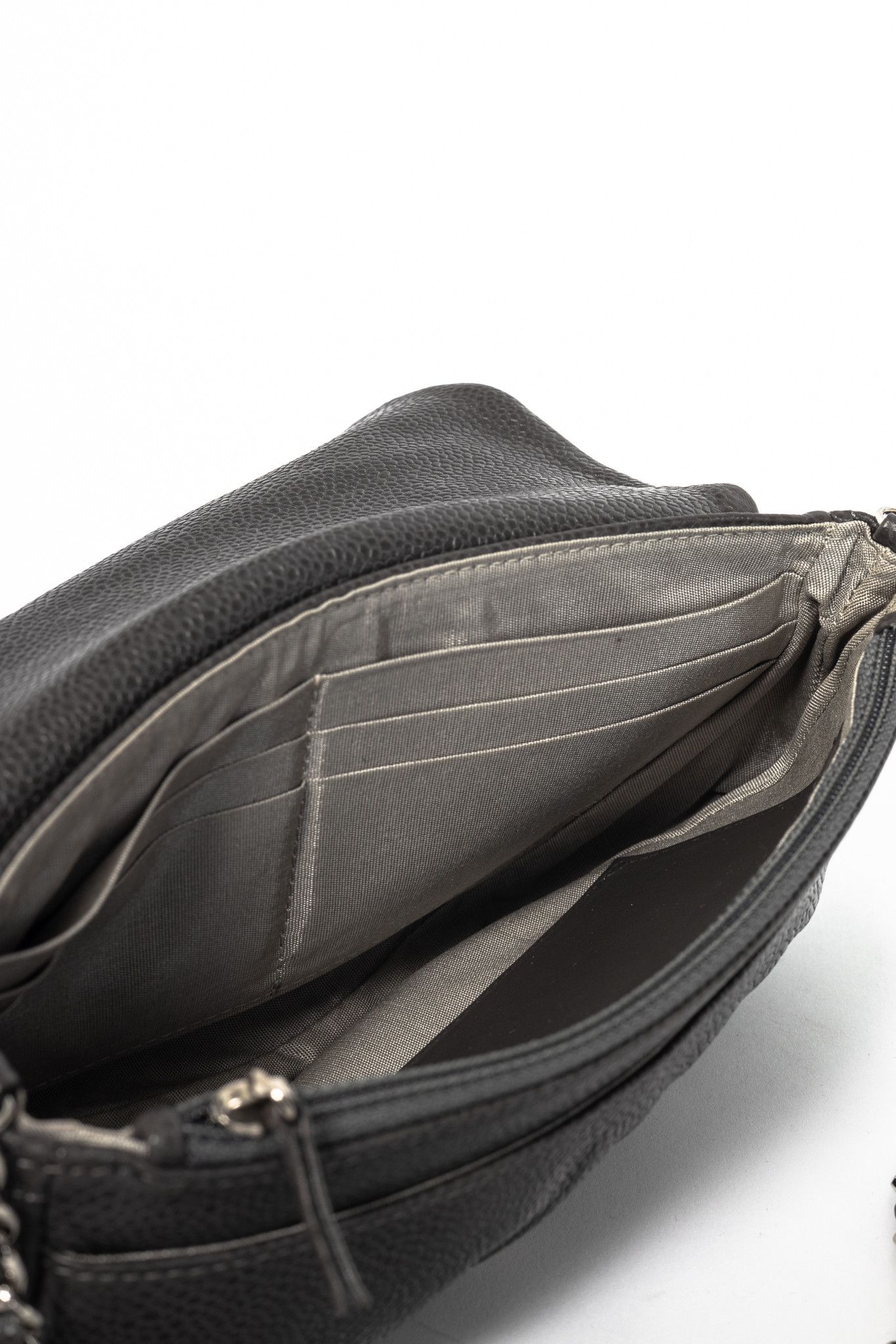 Chanel Chanel 12A Anthracite Caviar CC Half Moon WOC Size ONE SIZE - 11 Thumbnail