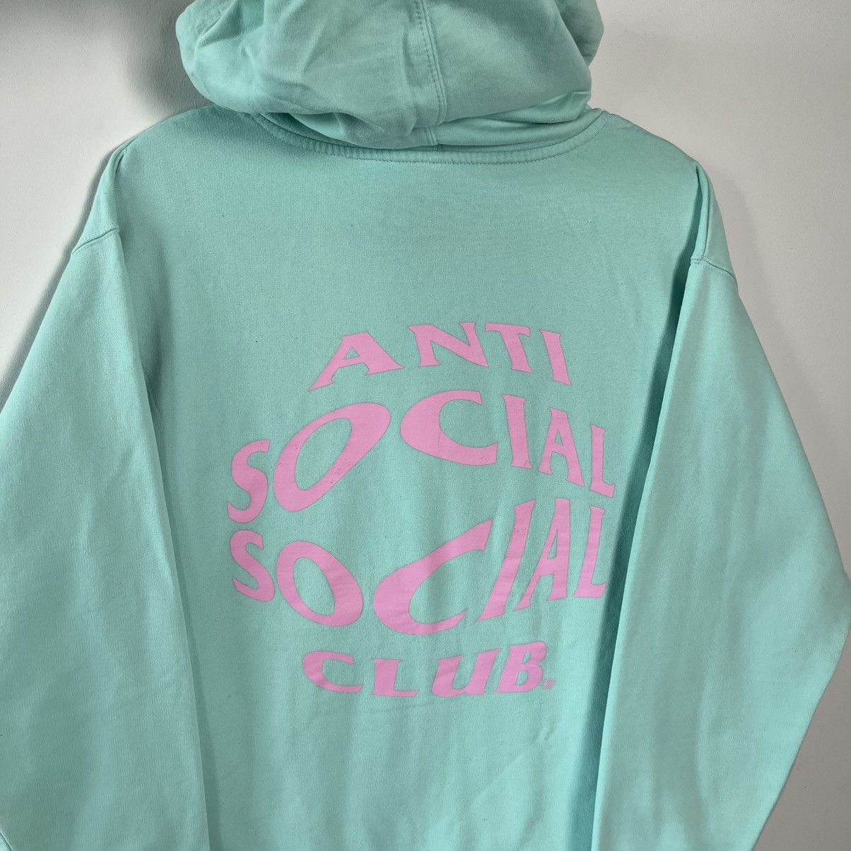 Anti Social Social Club ASSC Mint Graphic Hoodie Streetwear Y2K Pastel Core Size US M / EU 48-50 / 2 - 6 Thumbnail