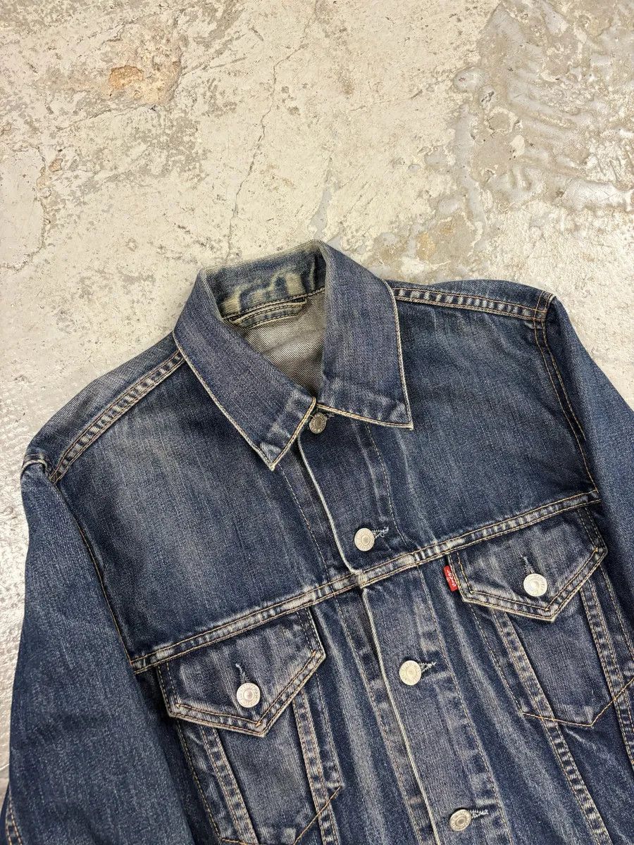 Levi's Levi’s Blue Brut Buttoned Denim Trucker Jacket Size US S / EU 44-46 / 1 - 9 Thumbnail