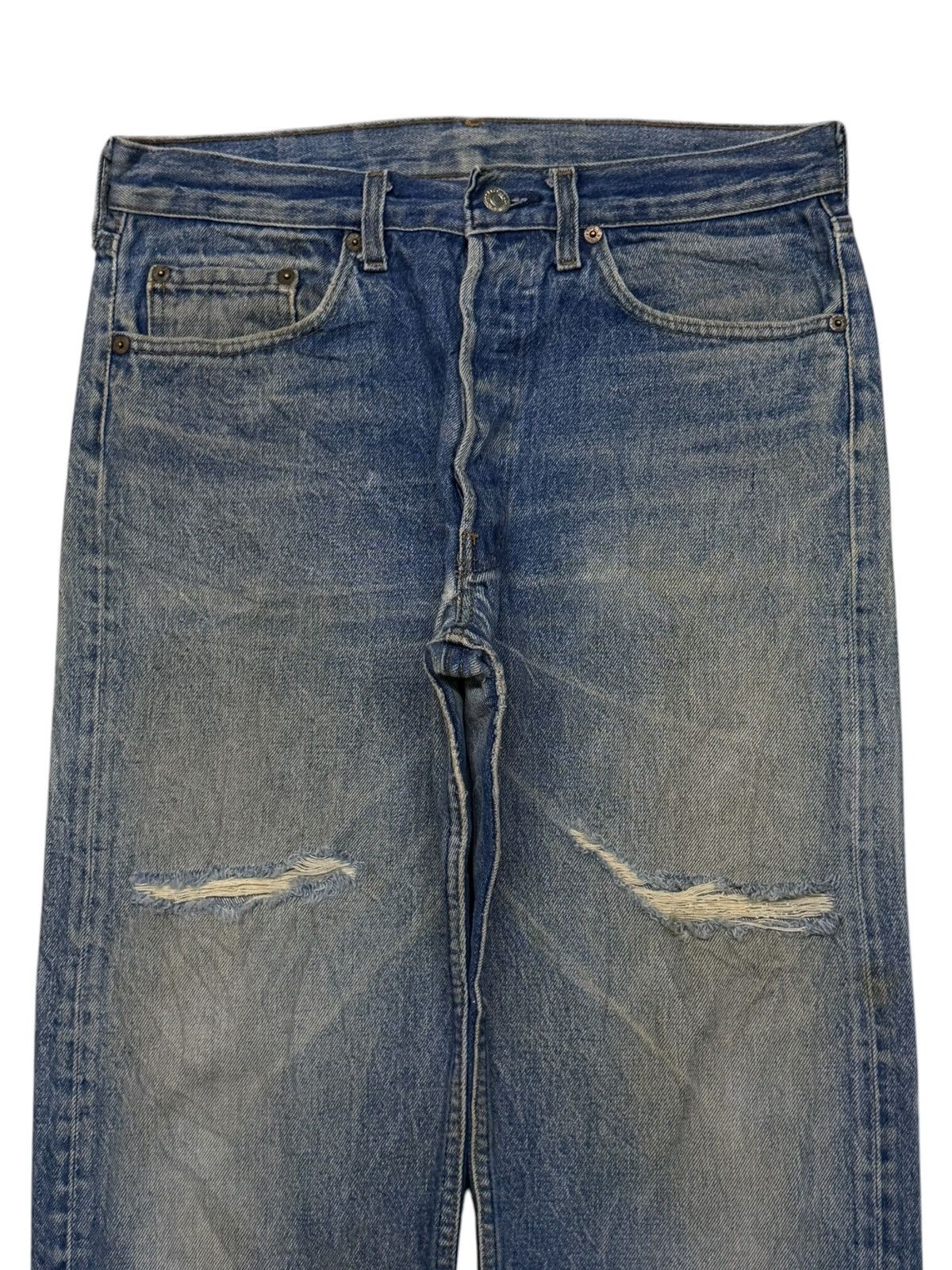 Levi's Vintage Levi’s 501 Made In USA Denim Jeans | Straight Fit 31 Size US 31 - 4 Thumbnail