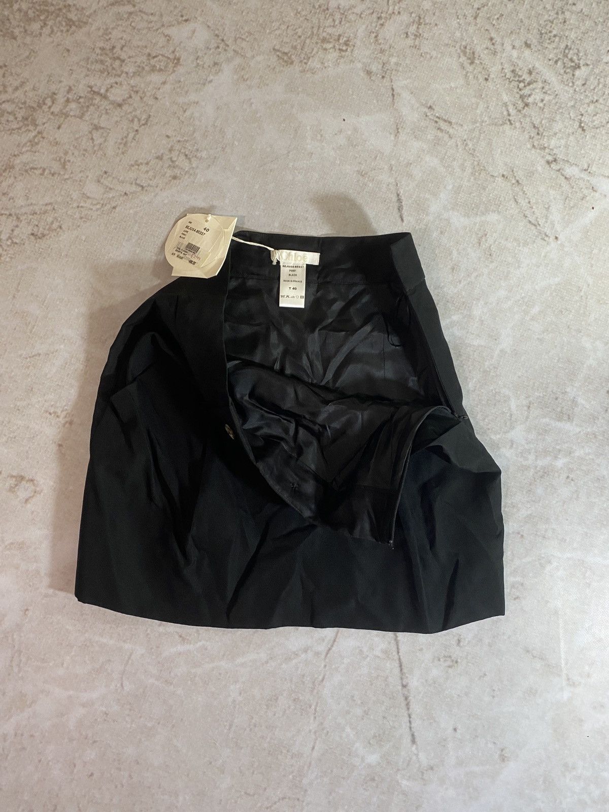 Chloe Chloe vintage classic silk skirt made in France Size 28" / US 6 / IT 42 - 3 Thumbnail