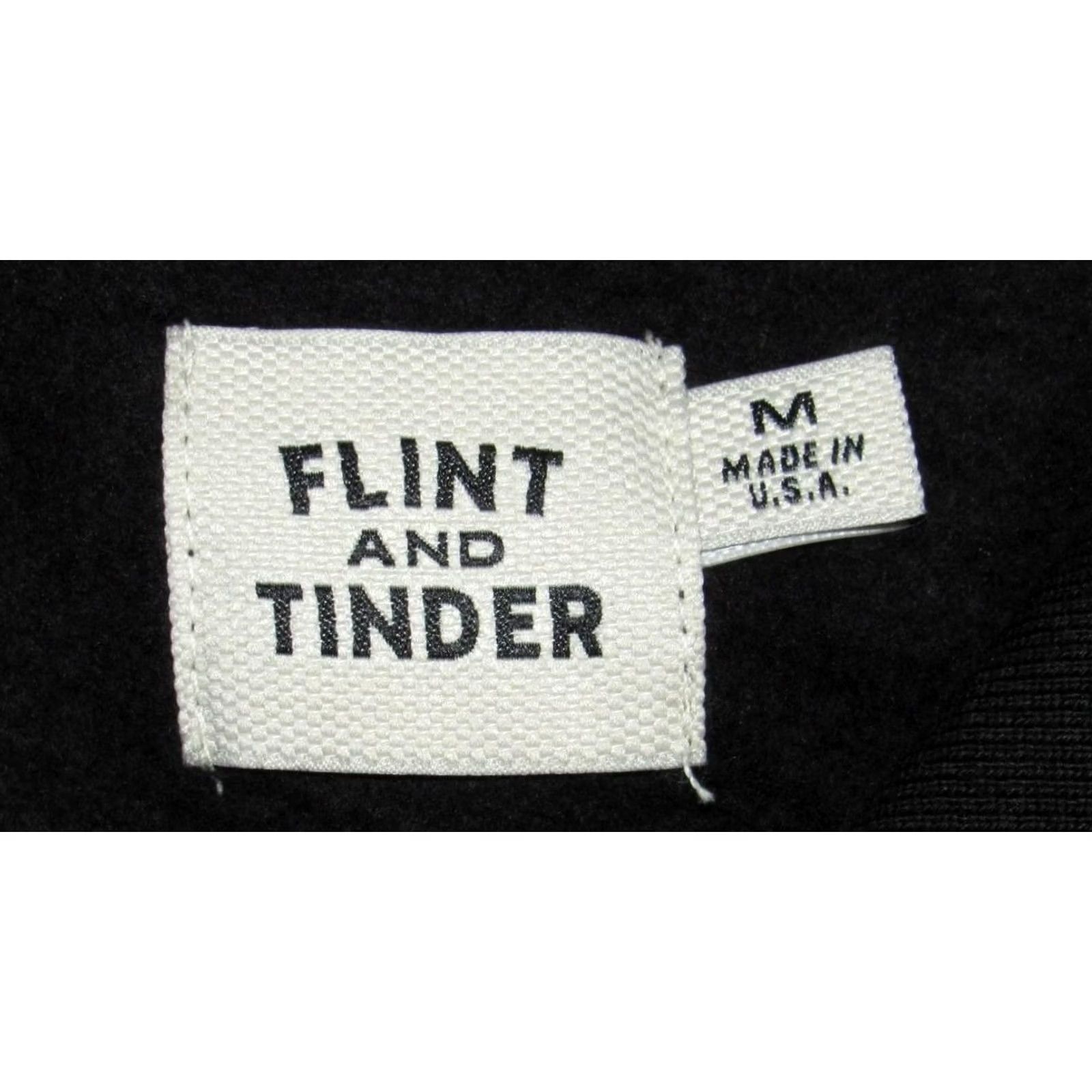 Vintage Flint & Tinder Black 10 Year Hoodie Sweater M Men Size US M / EU 48-50 / 2 - 3 Thumbnail