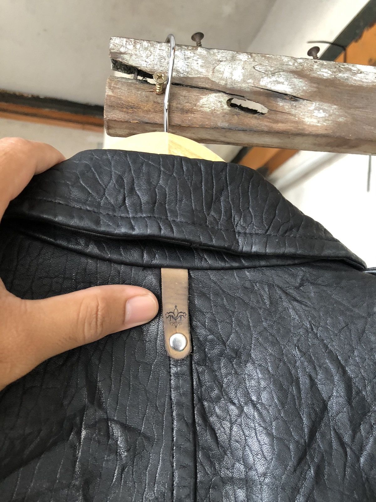 Mackage Mackage Punk Distressed Leather Biker Jacket Size XS / US 0-2 / IT 36-38 - 7 Thumbnail