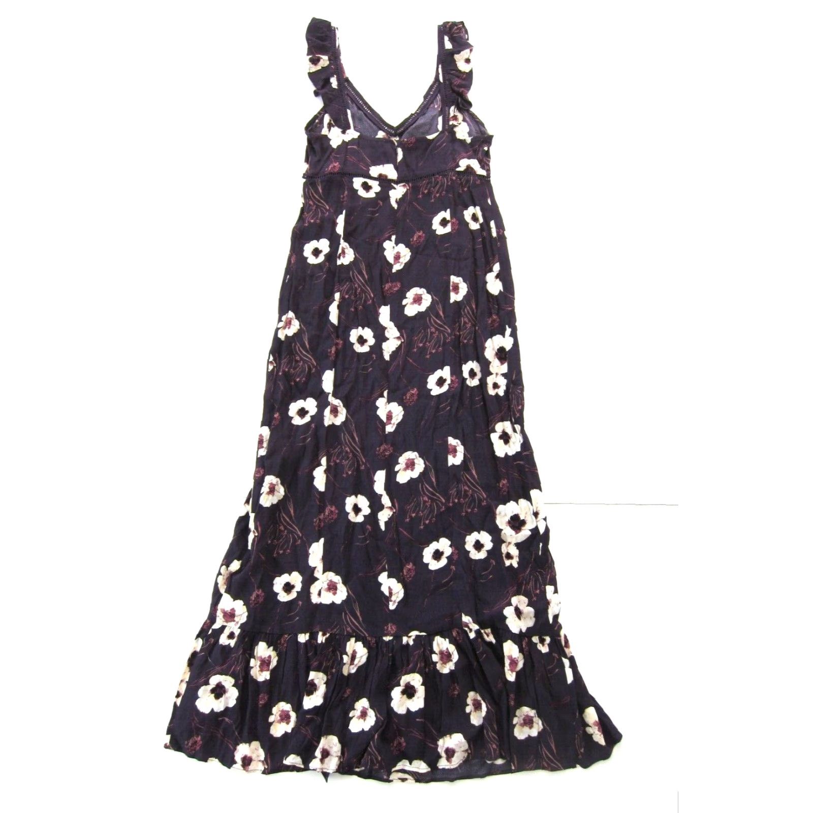 Vintage VINTAGE Leith 100% Rayon Purple Pink White Floral Boho Long Maxi Tank Sun Dress Medium Size M / US 6-8 / IT 42-44 - 2 Thumbnail