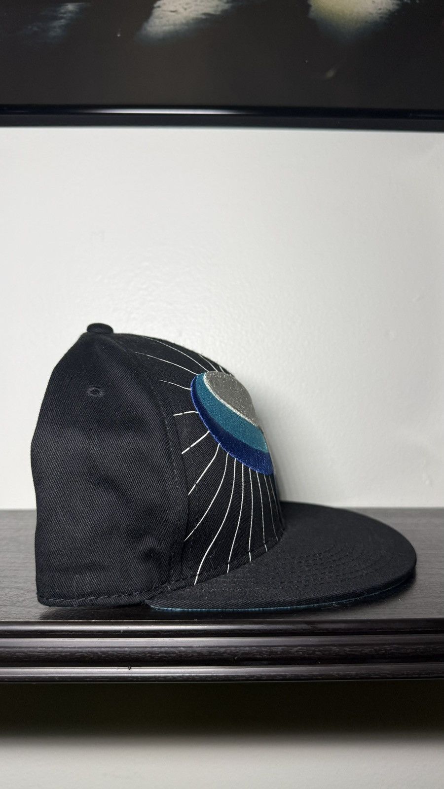 Other Y2K 2000s Deadmau5 Beaming Embroidered SnapBack Hat Size ONE SIZE - 3 Thumbnail