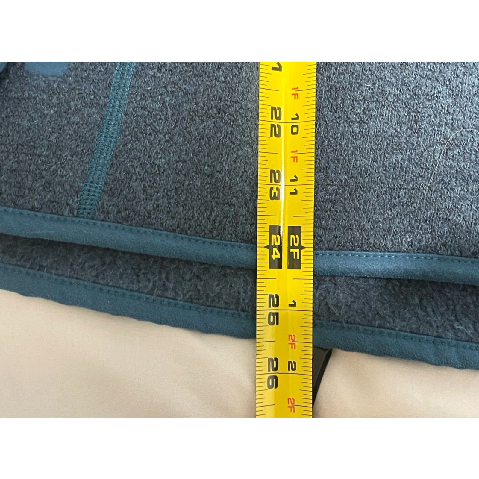 Vintage KUHL Women's Jacket L Blue Fleece Alpaca Full Zip Pockets Thumbholes | Nature Outdoor | Basic Jacket, Regular Fit Size L / US 10 / IT 46 - 3 Thumbnail