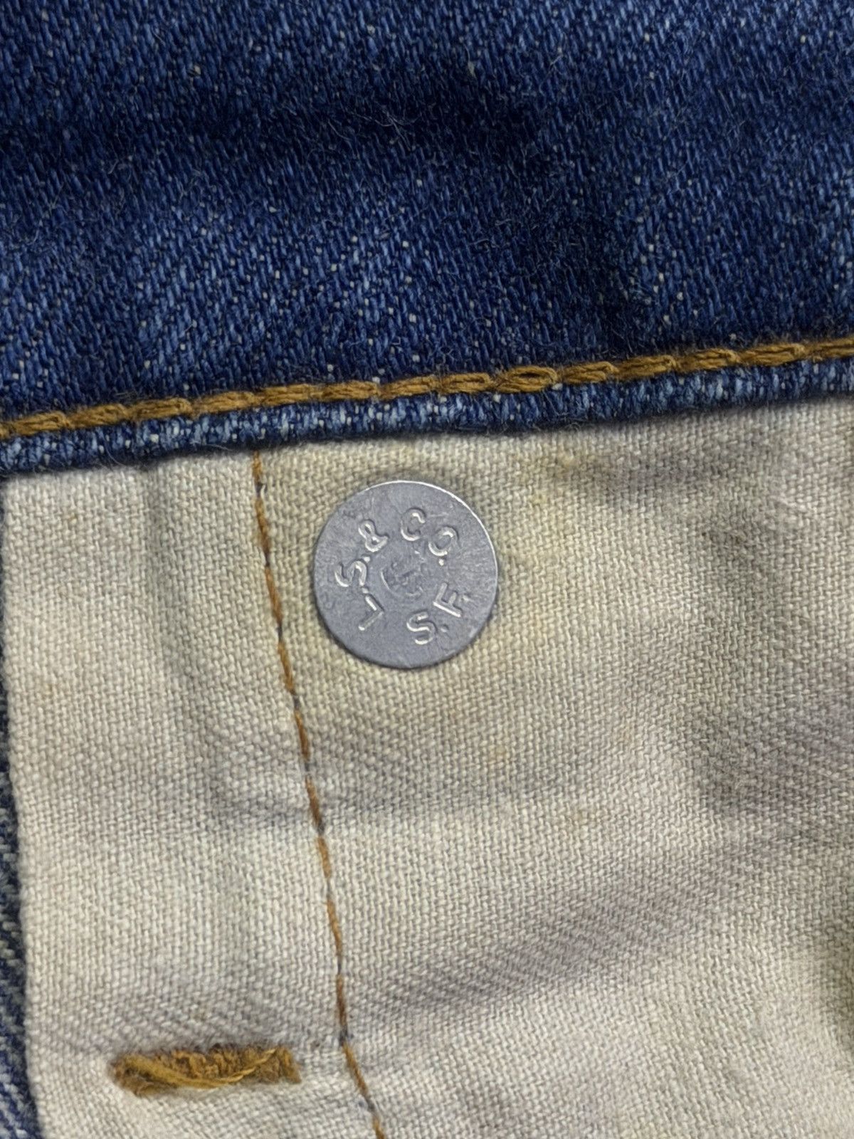 Levi's Vintage 80s Levi’s 517 Made in USA Talon 42 Zipper | W31 Size US 31 - 13 Thumbnail