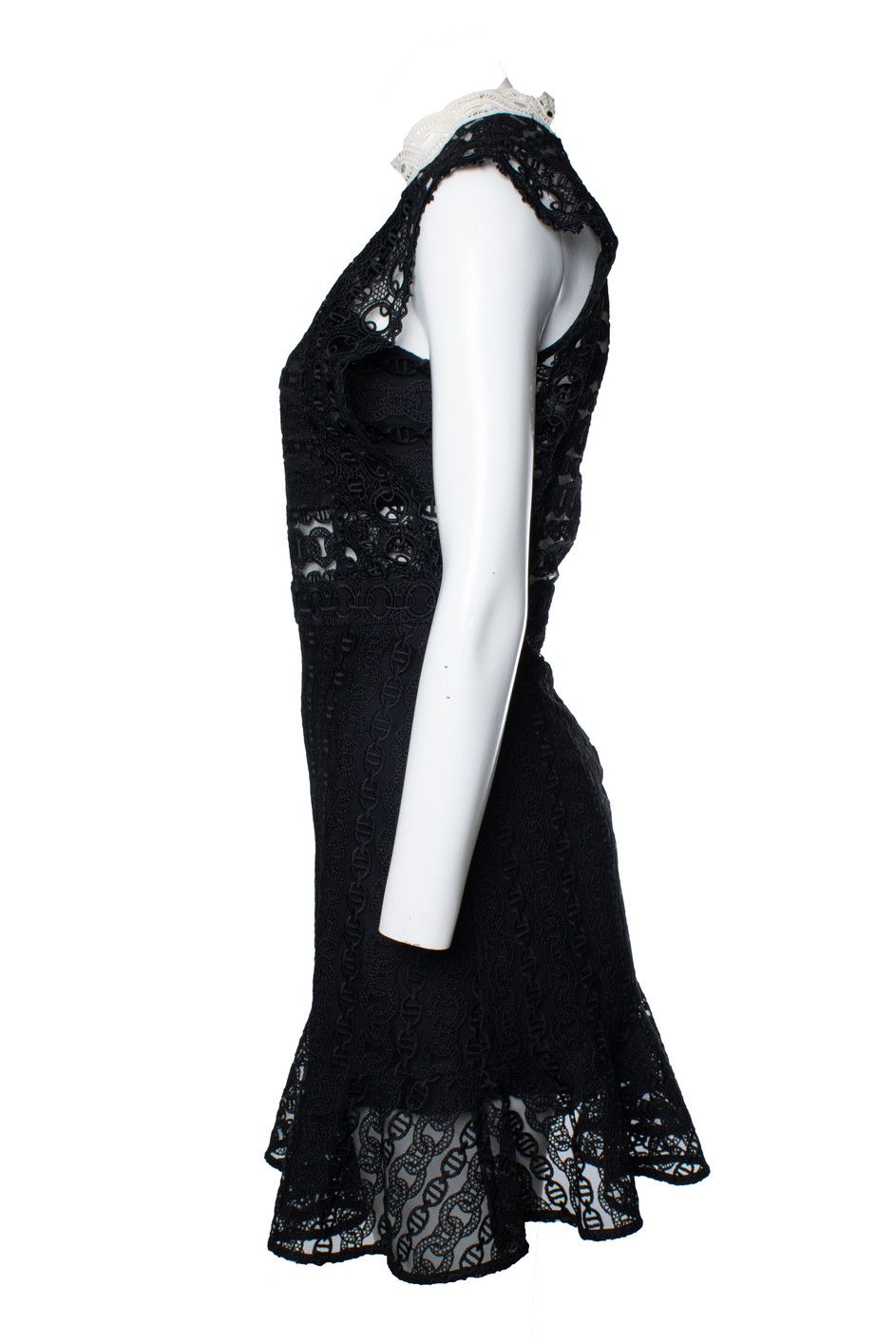 Sandro Sandro, black lace dress Size S / US 4 / IT 40 - 3 Thumbnail