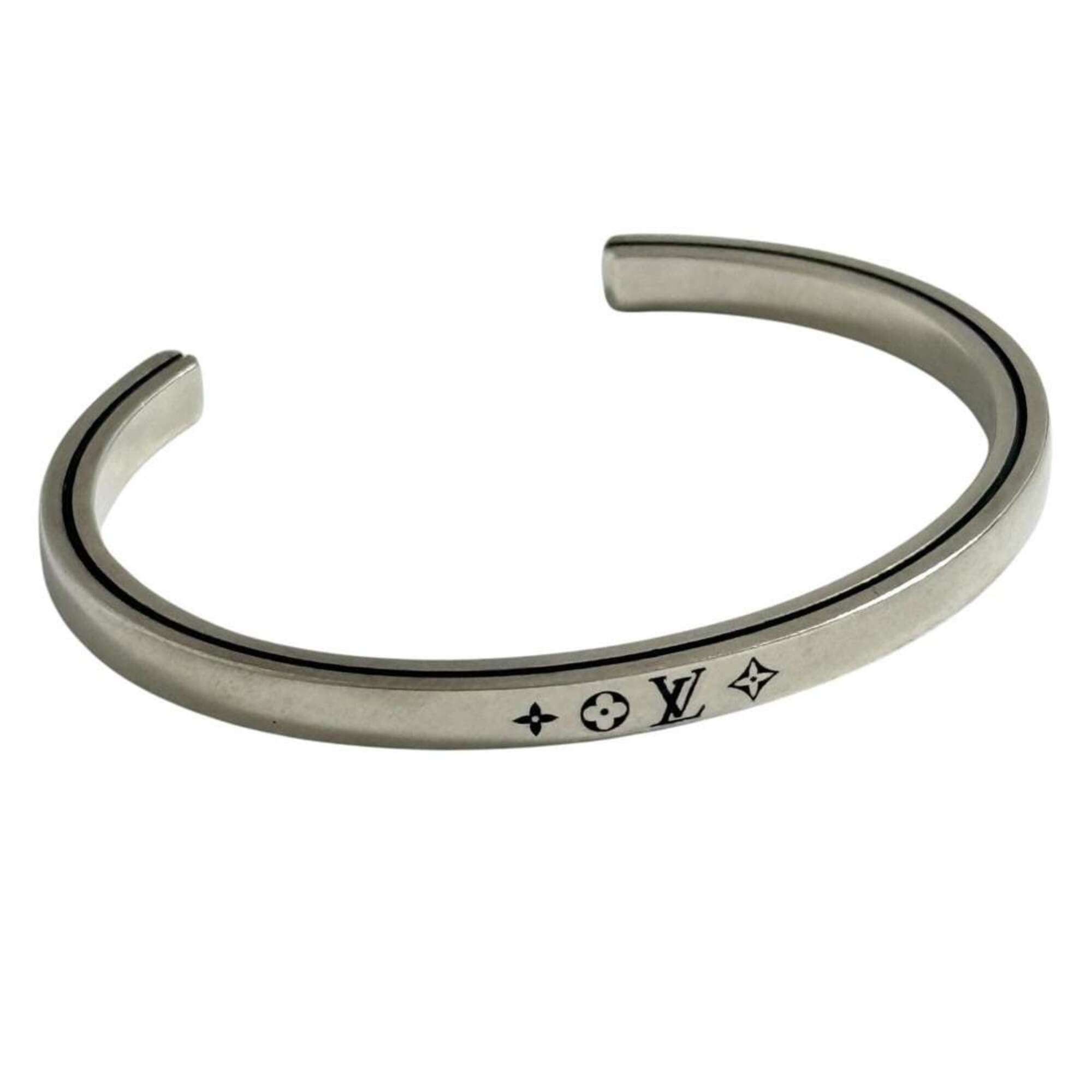 Louis Vuitton Louis Vuitton Men's Cuff Bracelet LV Tailor Bangle 925 Size ONE SIZE - 1 Thumbnail
