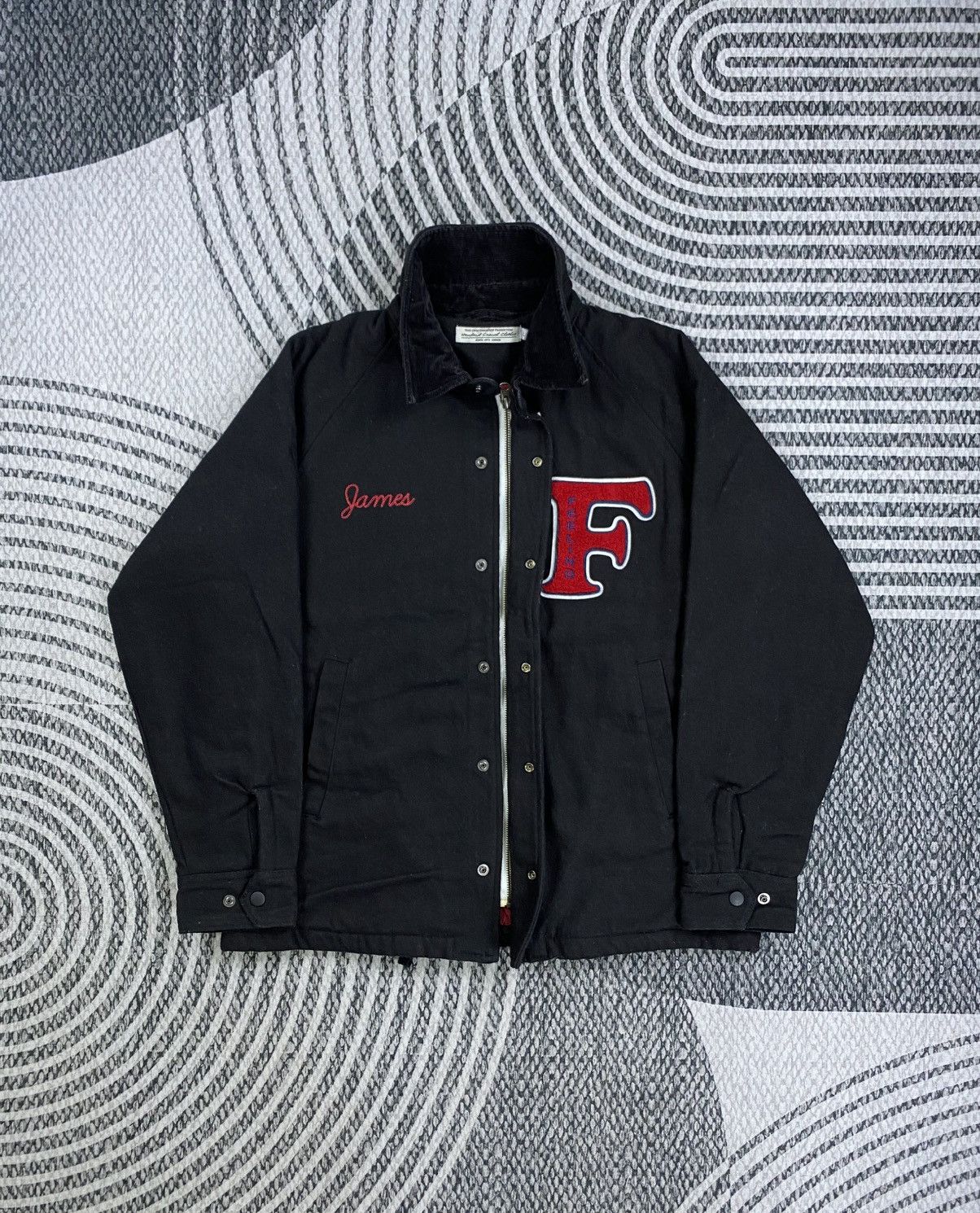 Craftsman Vintage True Craftman Embroidery Logo Coach Wool Jacket Size US M / EU 48-50 / 2 - 6 Thumbnail