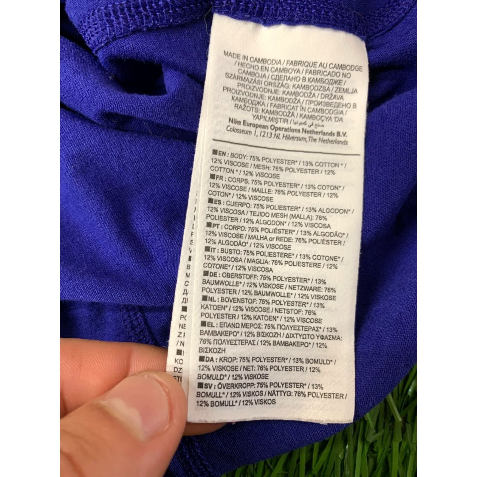 Nike Nike Vest Sleeveless Shirt Jersey Woman M Blue Running Training Nike Size M / US 6-8 / IT 42-44 - 5 Thumbnail