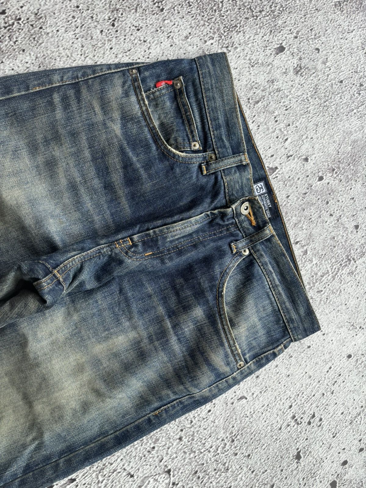 Stussy 2000's Stussy SS Logo denim jeans Size US 28 / EU 44 - 4 Thumbnail