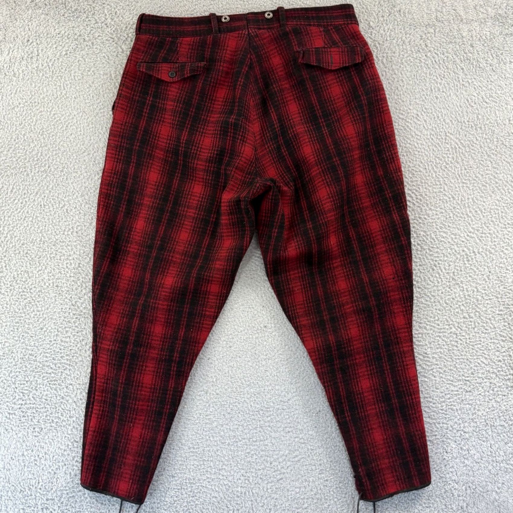 Vintage VINTAGE Woolrich Pants Mens 36x27 Buffalo Plaid Wool 50s Hunting Heavy Outdoor Size US 36 / EU 52 - 7 Thumbnail
