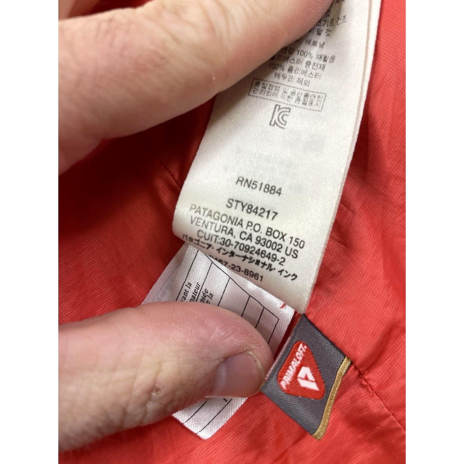 Patagonia Patagonia Nano Puff Jacket Puffer Women's Small Full Zip Quilted Red/Pink Size S / US 4 / IT 40 - 4 Thumbnail