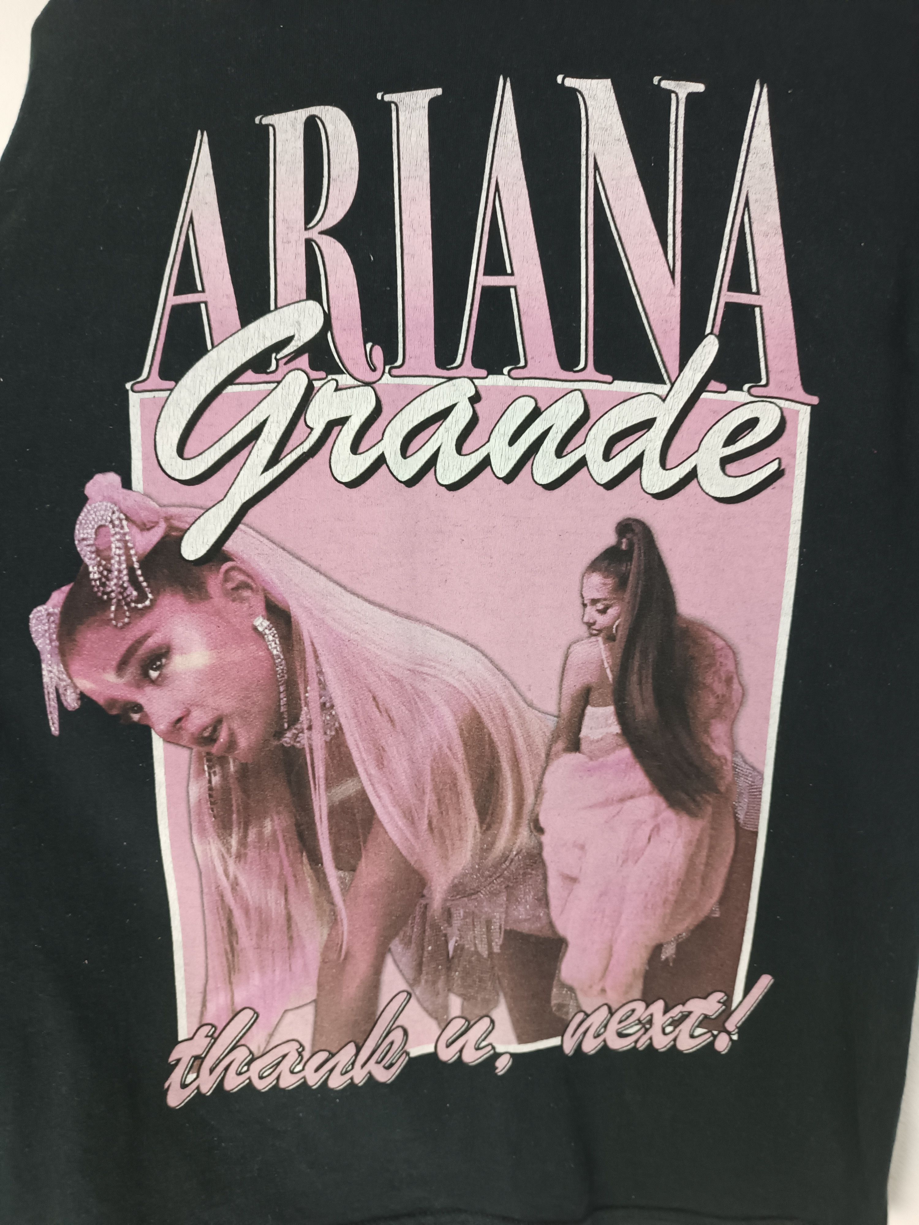 Rap Tees ARIANA GRANDE 2019 THANK U, NEXT! TEE FADED swift eilish Size US M / EU 48-50 / 2 - 11 Thumbnail