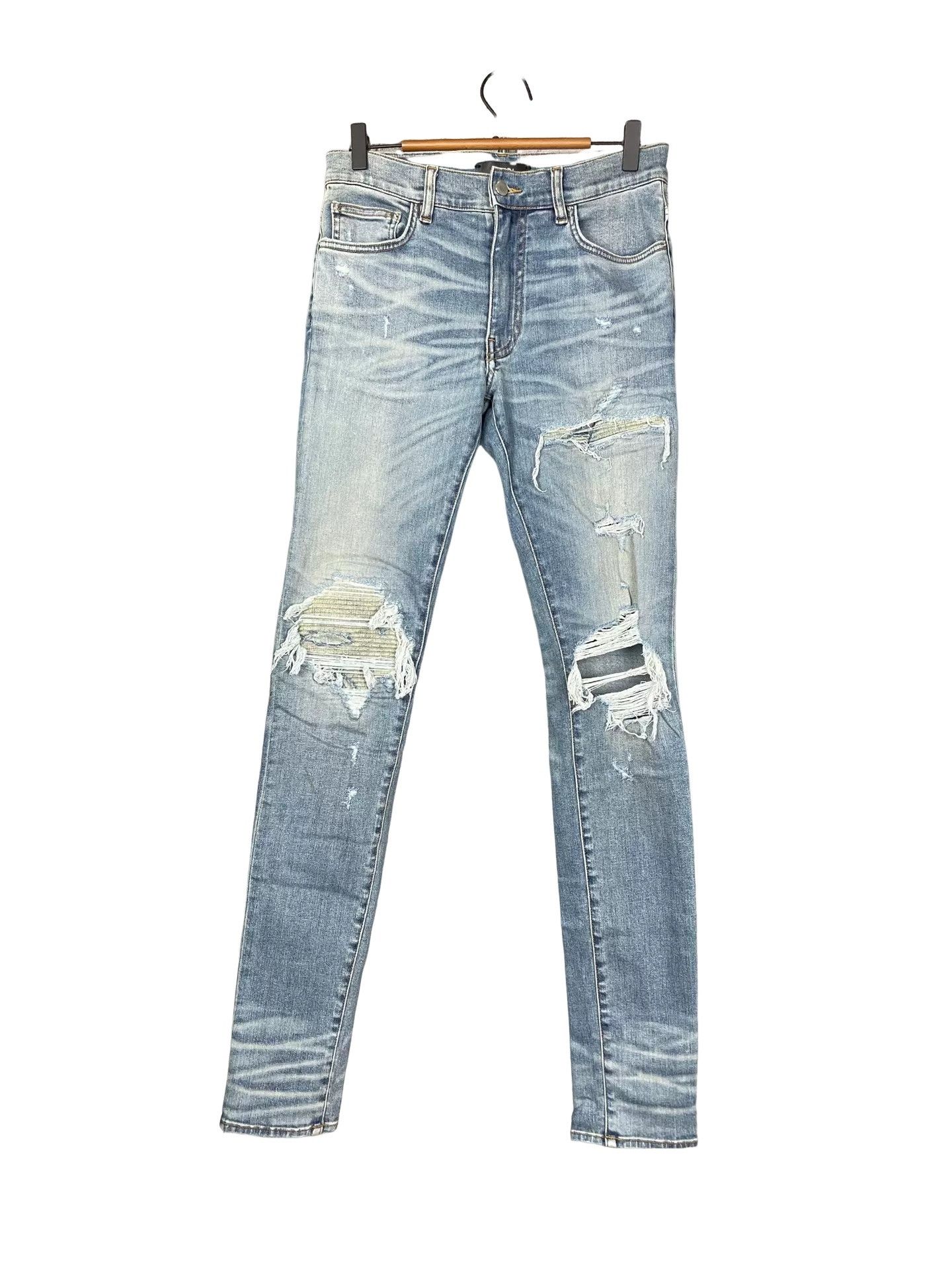 Amiri Amiri Distressed Jeans Size 31 Size US 31 - 1 Thumbnail