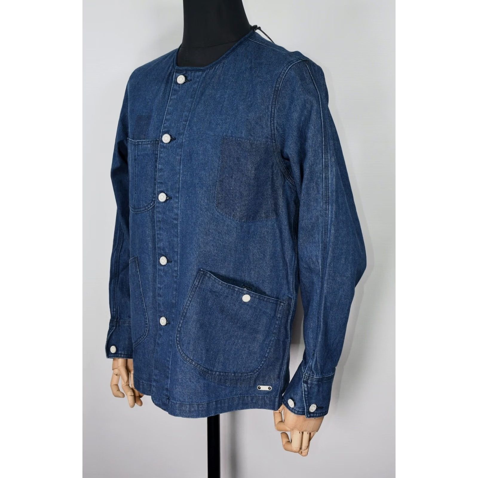 Scotch & Soda SCOTCH & SODA Denim Jacket Mens XL Workwear Blue 100% Cotton Button Vintage? No Matchy Matchy Tailored Size US XL / EU 56 / 4 - 3 Thumbnail