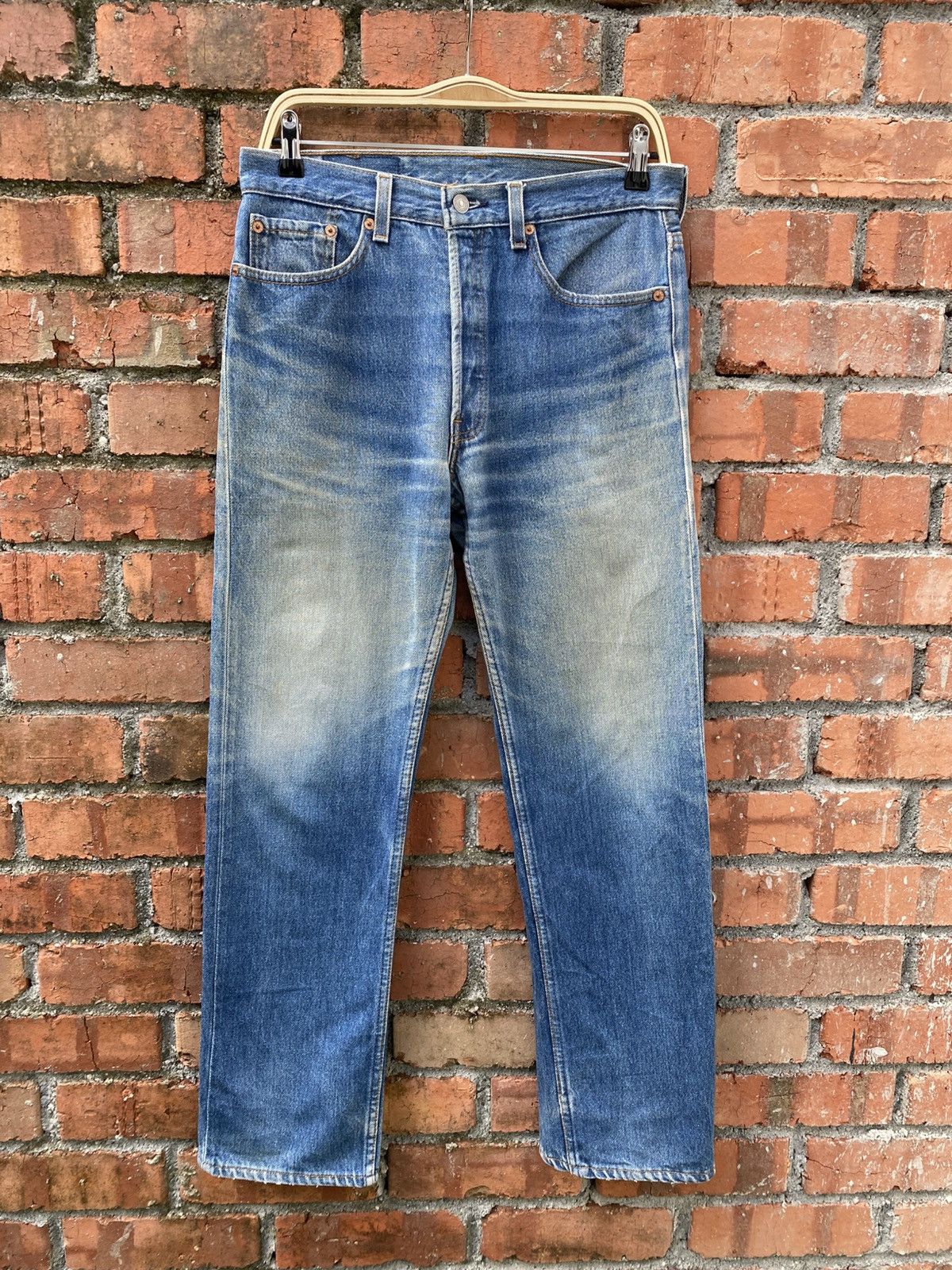 Levi's × Levi's Vintage Clothing × Vintage W31x30 vintage levi's 501 made in USA Size US 30 / EU 46 - 1 Thumbnail