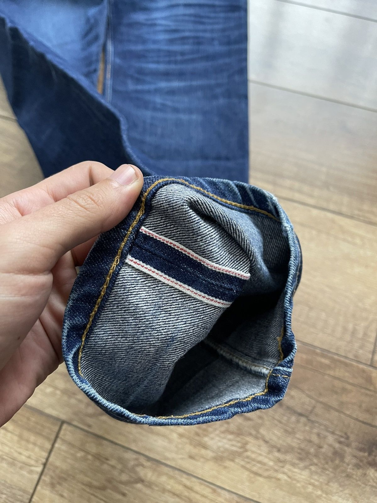Detroit Denim Co. Detroit Denim Handmade Jeans Pants USA Size US 31 - 8 Thumbnail