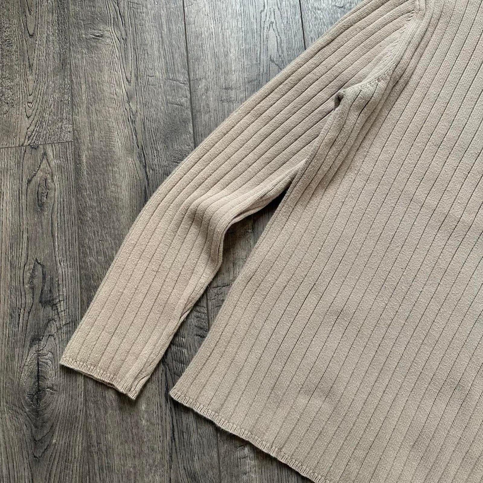 Express Vintage Express Ribbed Slim Fitted Long Sweater Crewneck Size US M / EU 48-50 / 2 - 5 Thumbnail