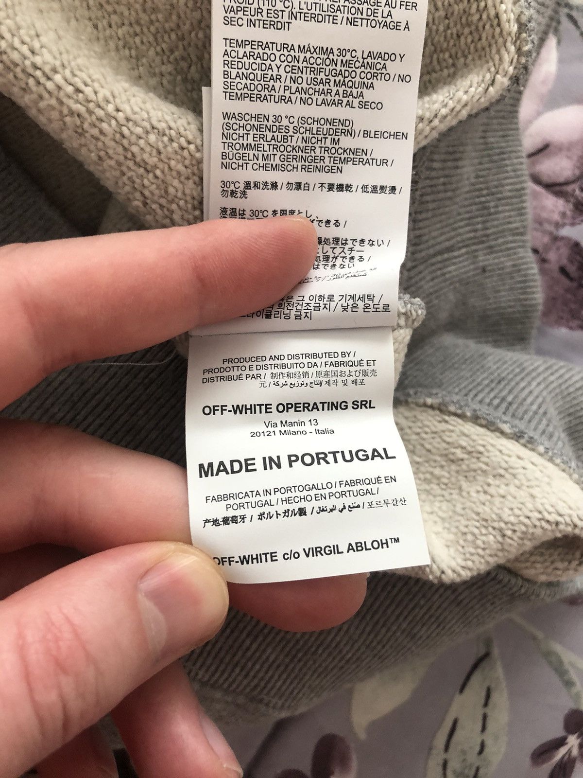 Off-White Off-white acrylic arrows hoodie aw19 medium Size US M / EU 48-50 / 2 - 14 Thumbnail