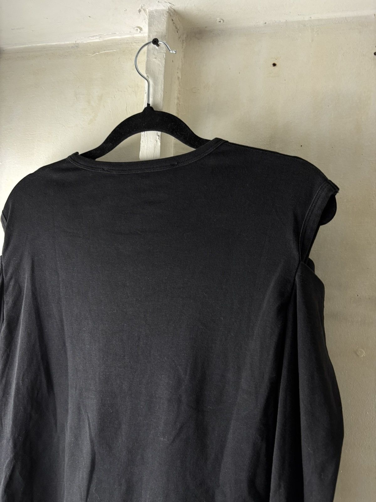 Alexander Wang Alexanderwang Open Shoulder Top Size L / US 10 / IT 46 - 8 Thumbnail