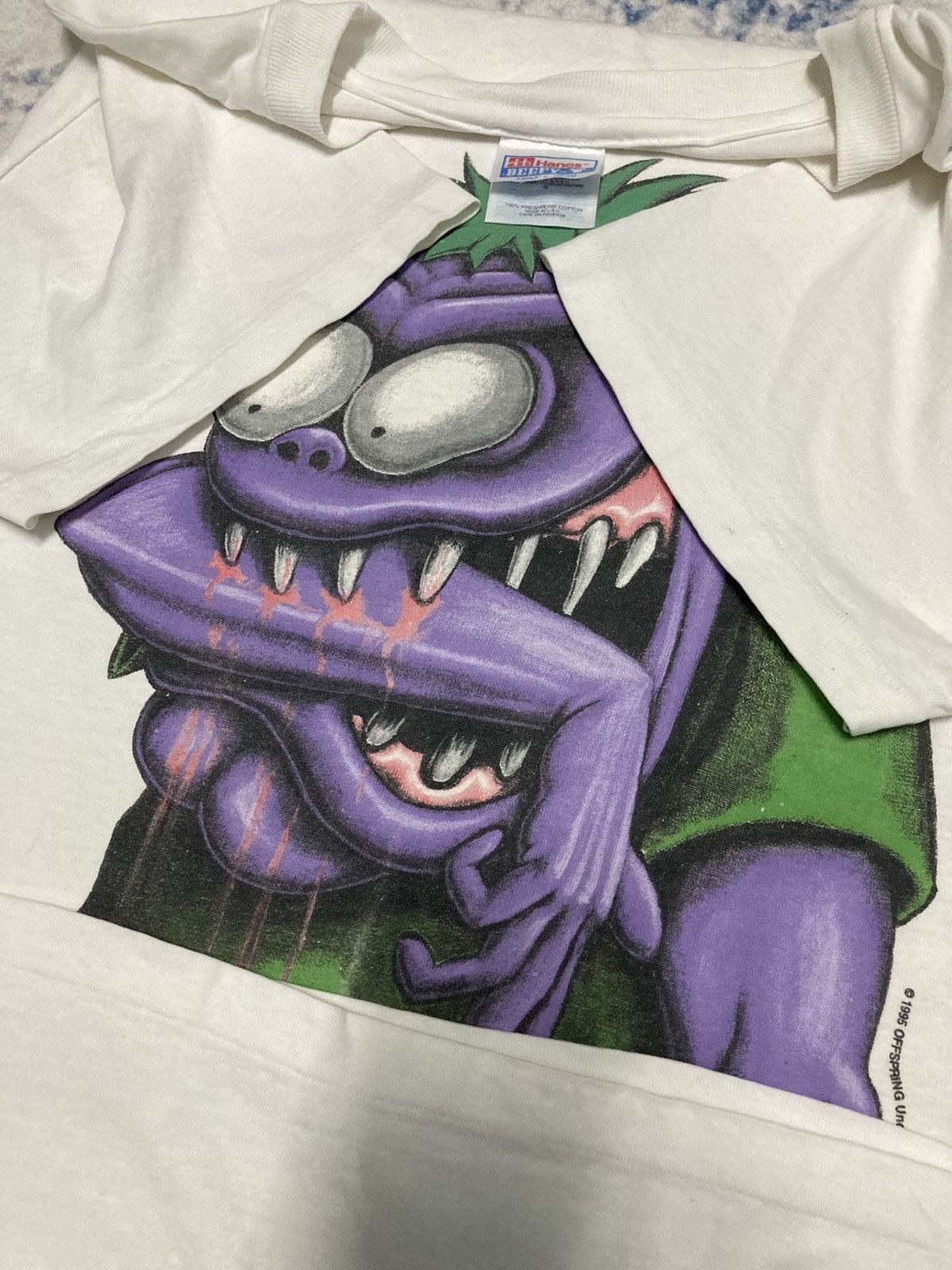 Band Tees Vintage 1995 The Offspring “BITE ME” T-Shirt Size US L / EU 52-54 / 3 - 13 Thumbnail