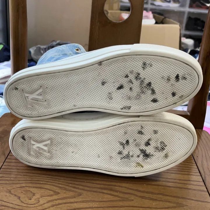 Louis Vuitton Louis Vuitton Stellar Casual Sneakers in Blue -2508 Size US 7.5 / EU 40-41 - 6 Thumbnail