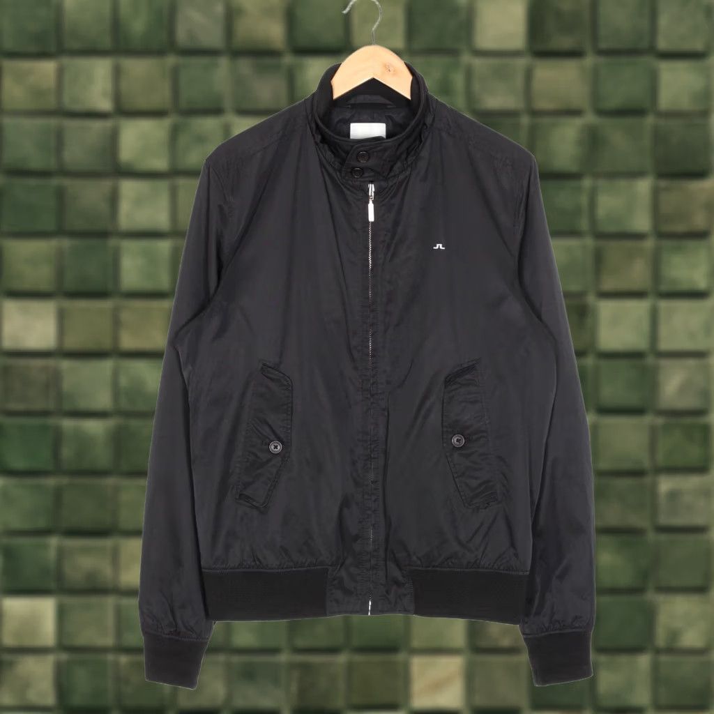 J.Lindeberg J.LINDEBERG Bomber Jacket Men Size L Black MJ6172 Size US L / EU 52-54 / 3 - 1 Thumbnail