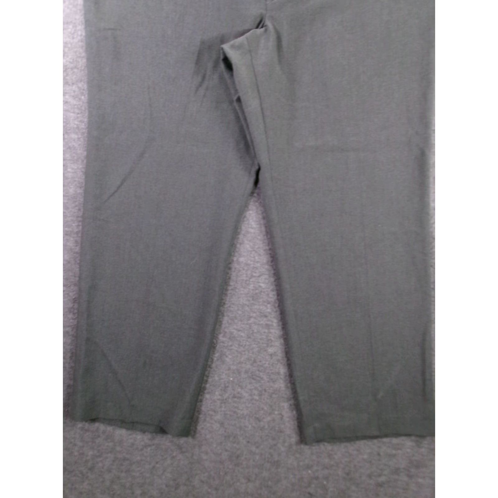 Haggar VINTAGE Haggar Pants Men 44X20 Gray Wool Blend Dress Trousers Slacks USA Made Size US 44 / EU 60 - 3 Thumbnail