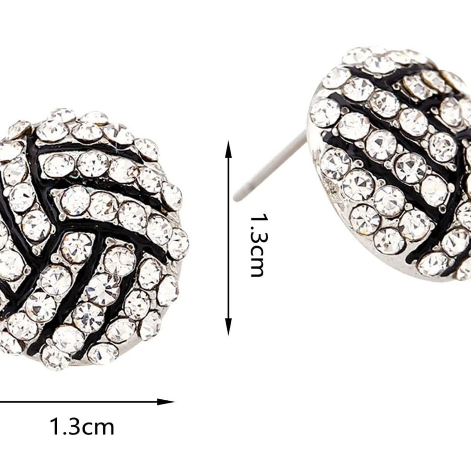 Other Earrings Elegant Crystal Stud Earring Jewelry Size ONE SIZE - 5 Thumbnail