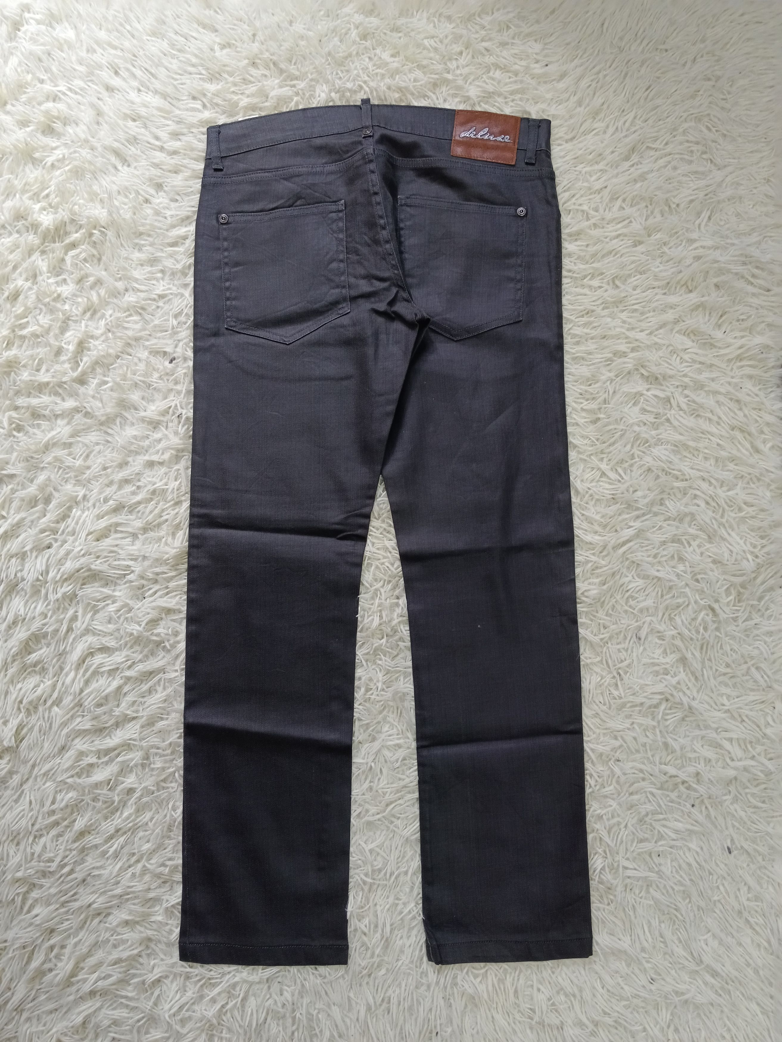 Zara ZARA WAXED DENIM PANTS Size US 32 / EU 48 - 2 Thumbnail
