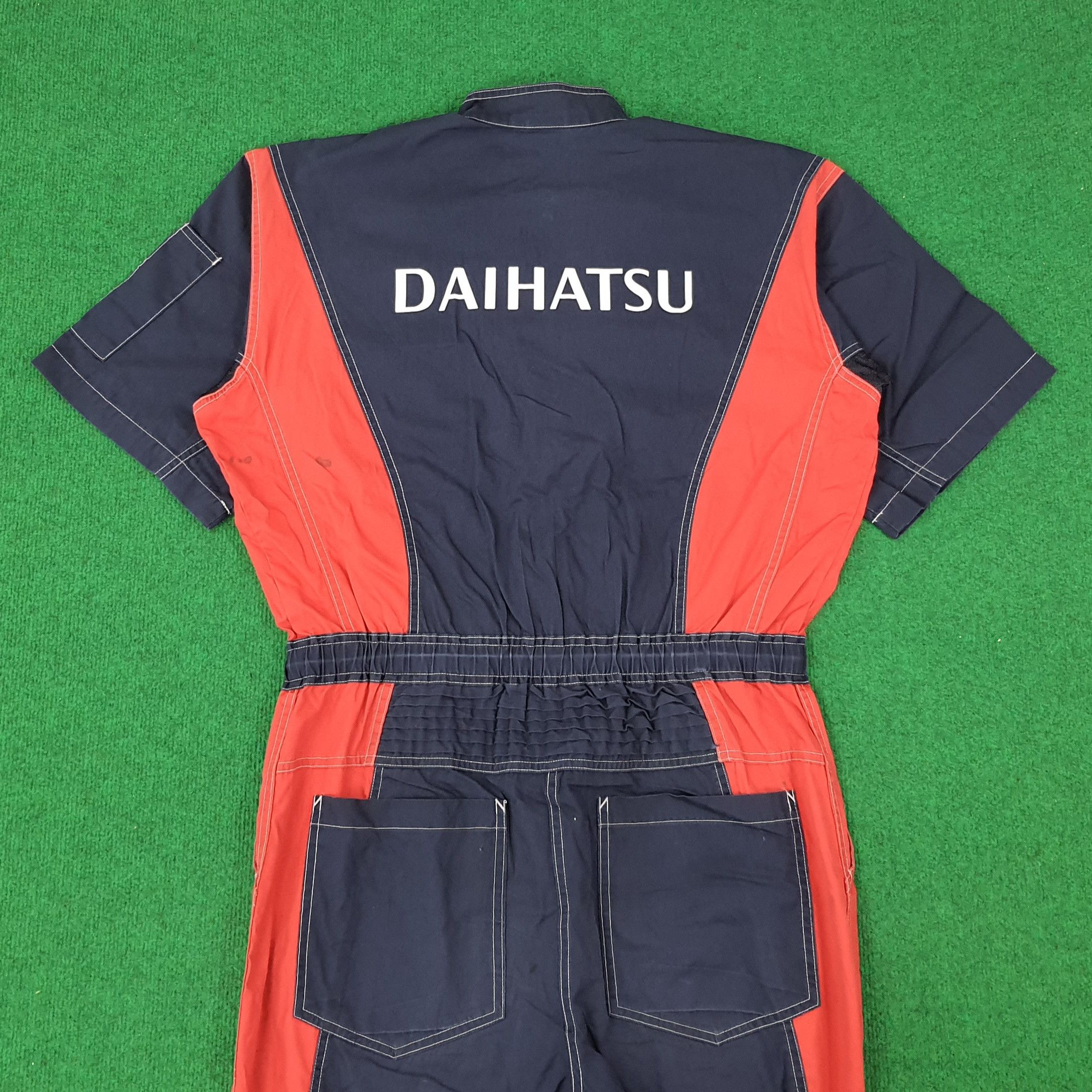 Japanese Brand × Vintage Vintage DAIHATSU Japan Racing Motorsports Coverall C232N10 Size US L / EU 52-54 / 3 - 1 Thumbnail