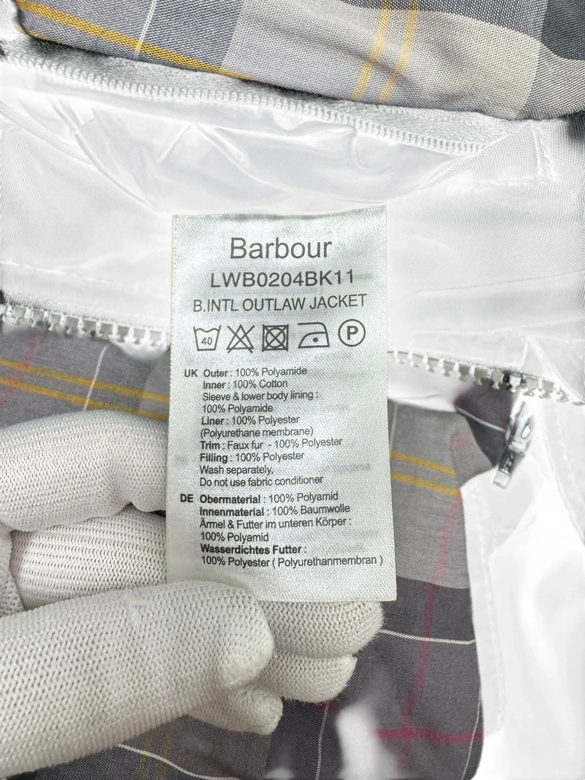 Barbour Barbour International Outlaw Jacket Belted Hooded UK8 US4 Size S / US 4 / IT 40 - 19 Thumbnail